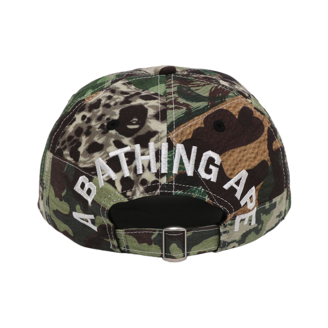 베이프 카모 패치워크 패널 캡 그린(BAPE Camo Patchwork Panel Cap Green) - 3