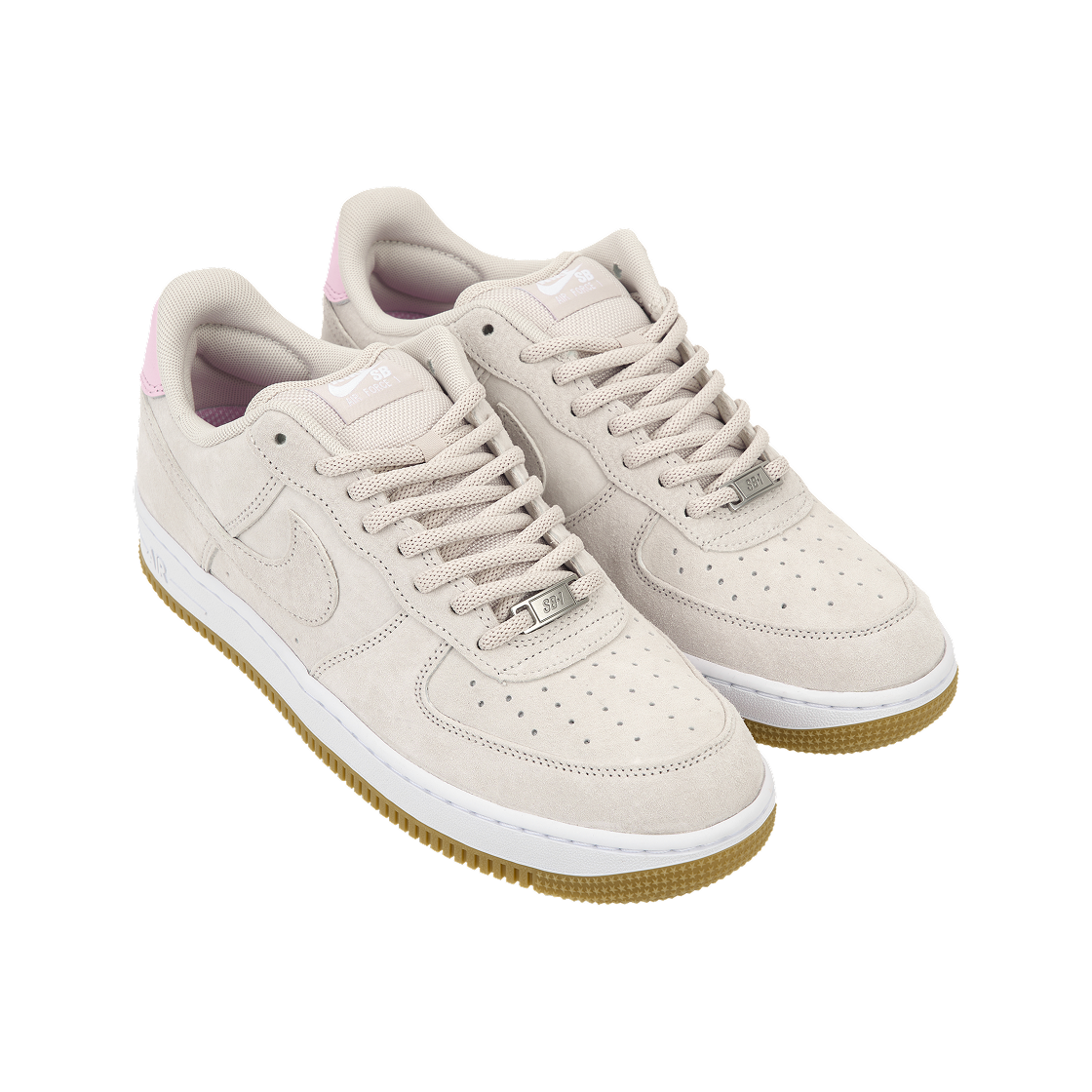 나이키 SB 에어포스 1 로우 라이트 오어우드 브라운 앤 핑크 폼(Nike SB Air Force 1 Low Light Orewood Brown and Pink Foam) - 4