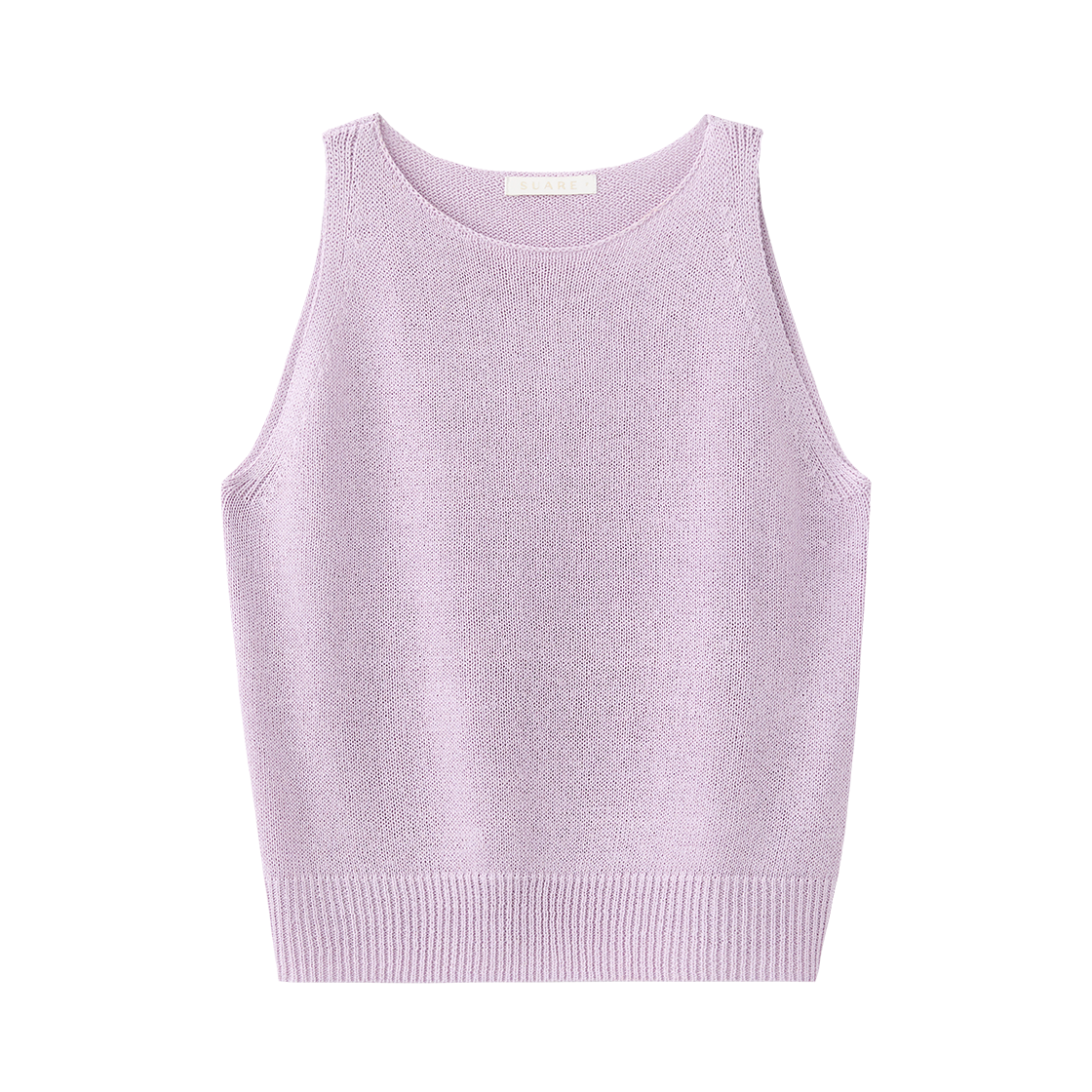 SBF2KS01WVO (W) Suare Women Linen Crop Sleeveless Knit Violet