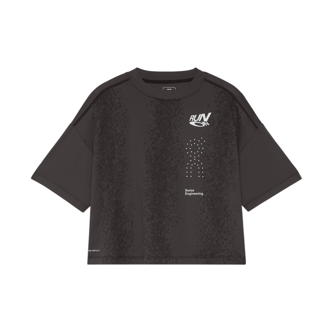 (W) 온 러닝 퍼포먼스 볼트 티셔츠 아이언((W) On Running Performance Volt T-Shirt Iron) - 1