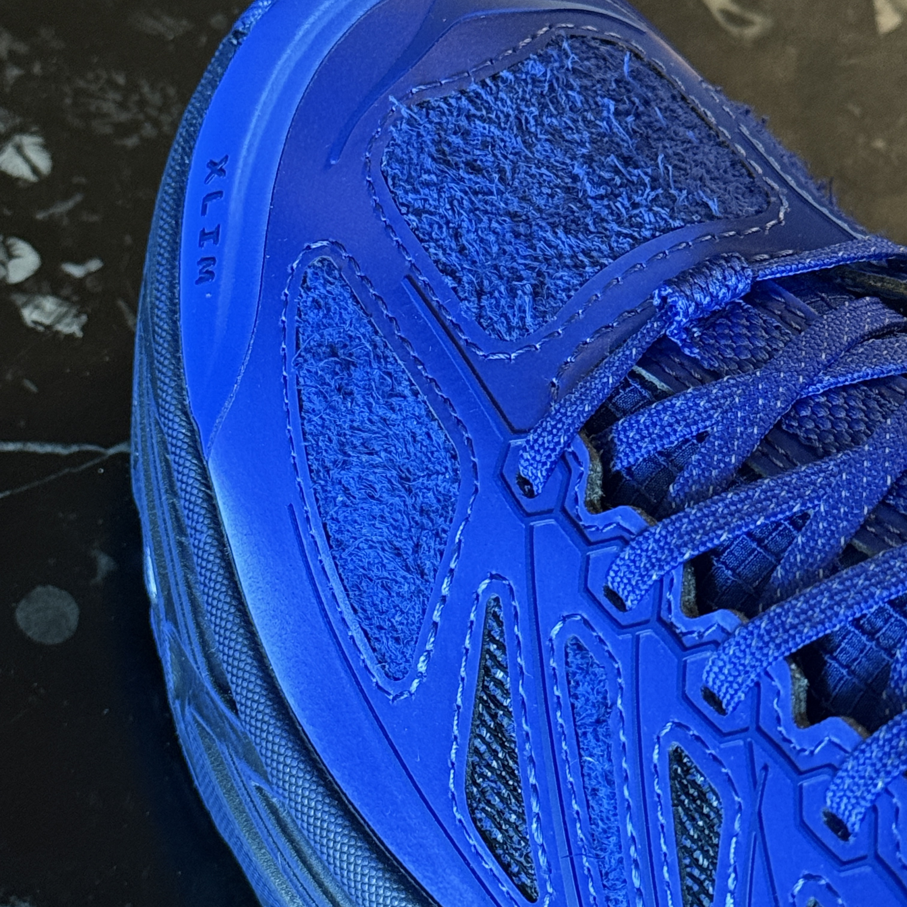 Hoka x Xlim Mafate Speed 2 TS Cobalt Blue 착용 스타일 - 3