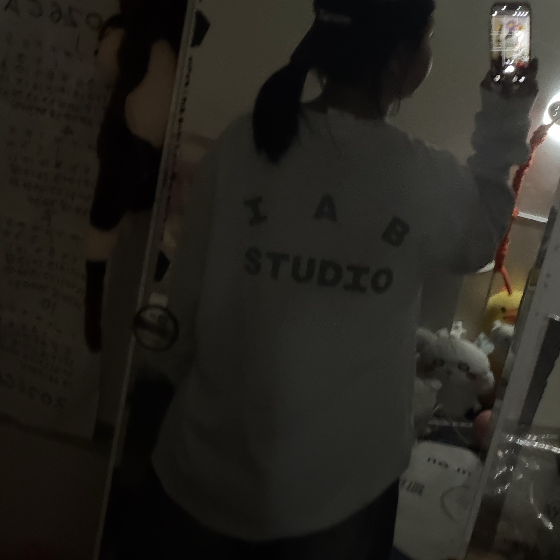 IAB Studio IAB Long Sleeve White - 26SS 착용 스타일 - 3