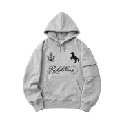 NICKELHOUSE 26 DONKEY POCKET HOODIE Gray