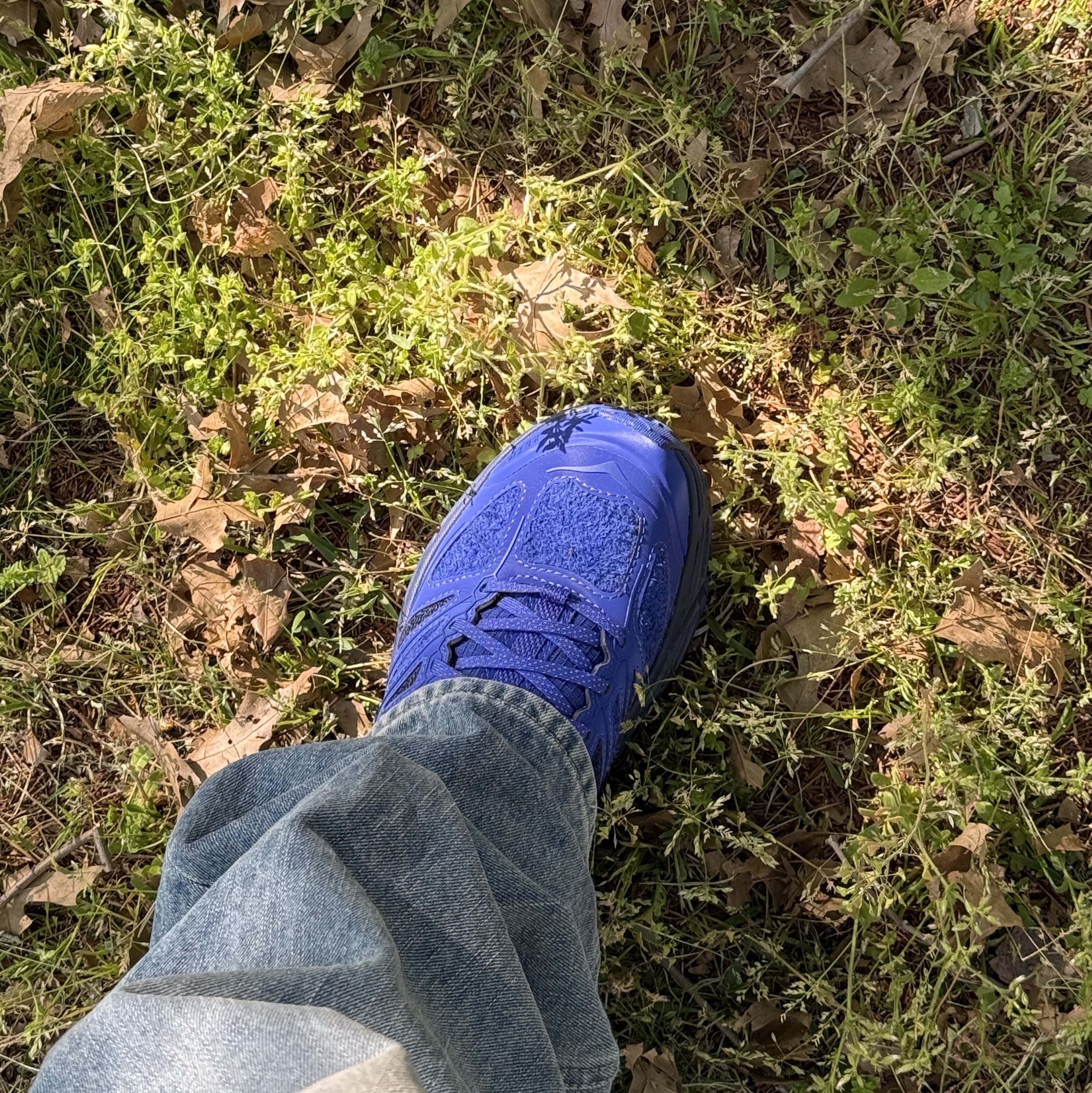 Hoka x Xlim Mafate Speed 2 TS Cobalt Blue 착용 스타일 - 6