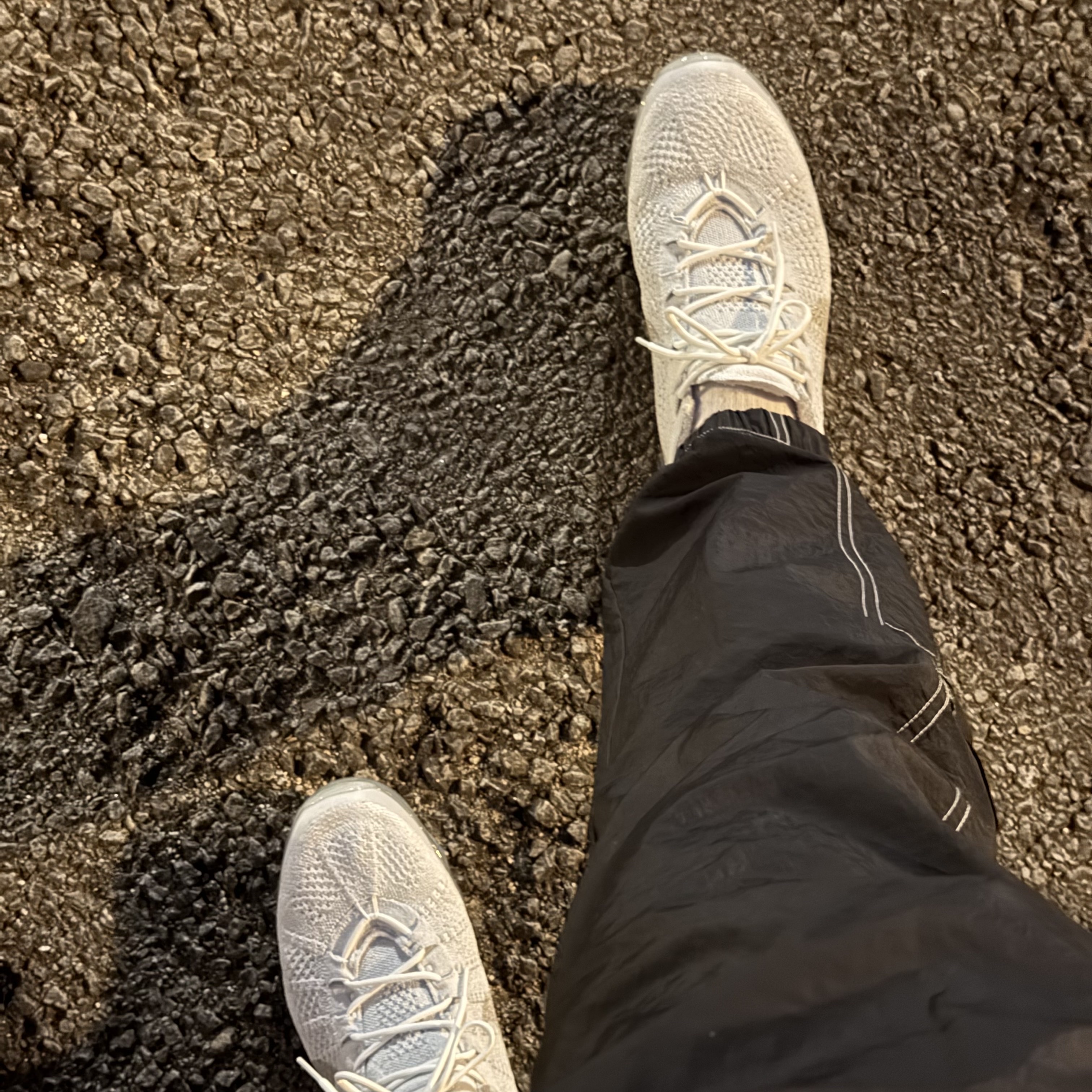 Nike Air VaporMax 2023 Flyknit Pure Platinum 착용 스타일