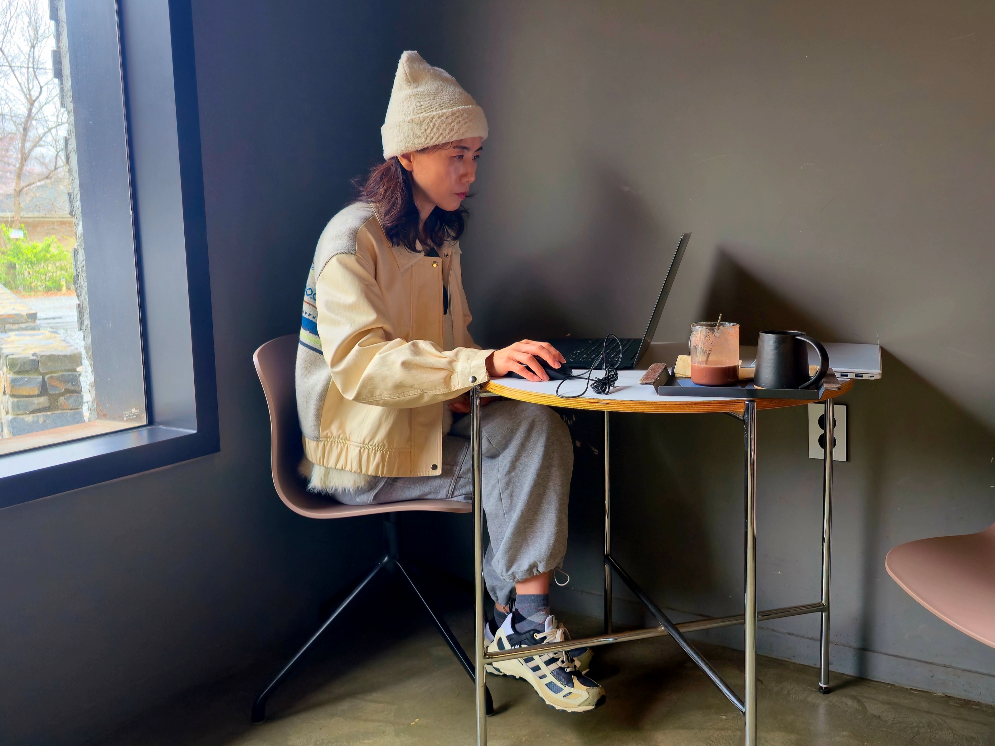 Adidas x Song for the Mute Shadowturf Core Black 착용 스타일