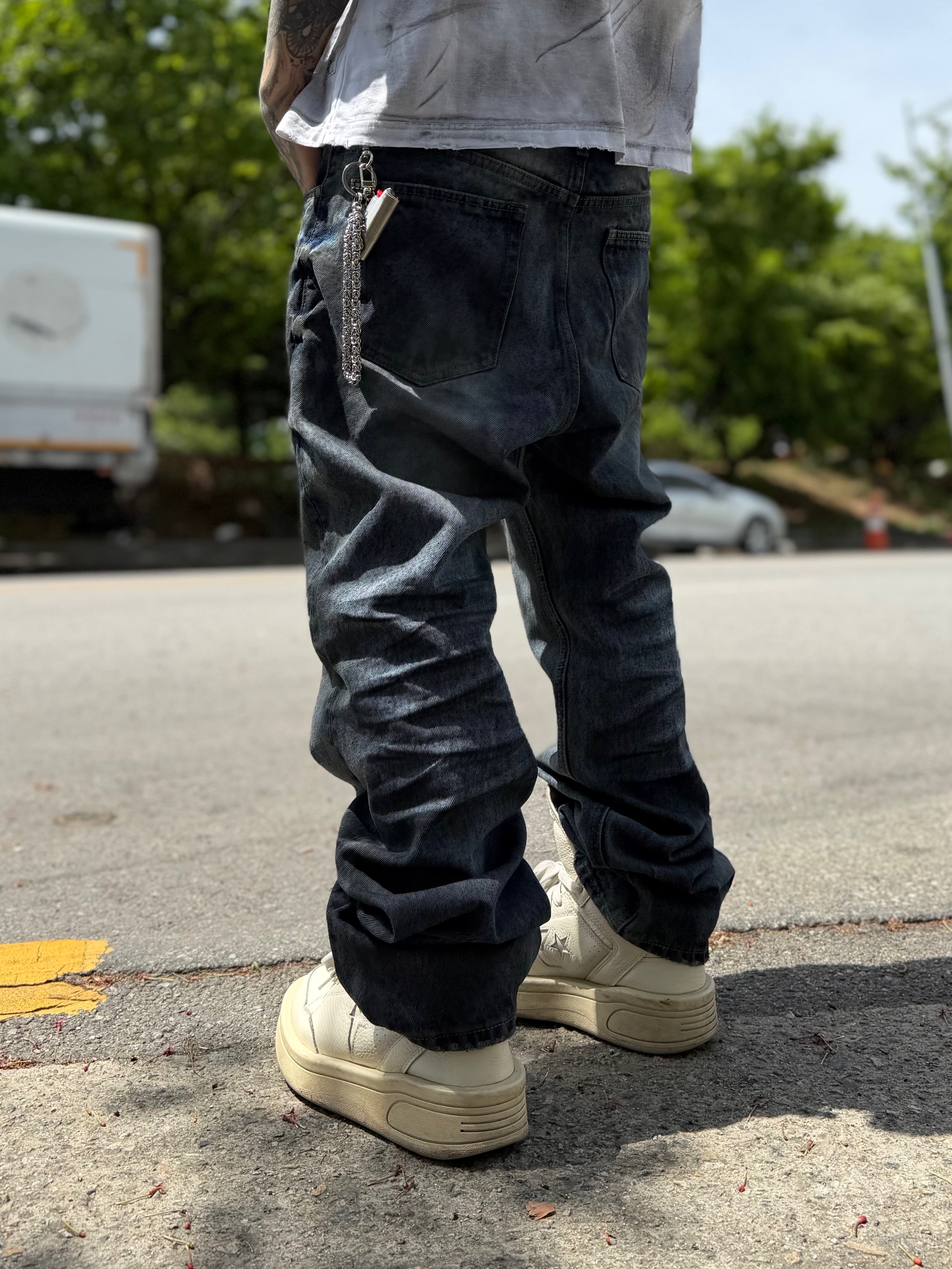 Converse x Drkshdw Turbowpn Egret 착용 스타일 - 6
