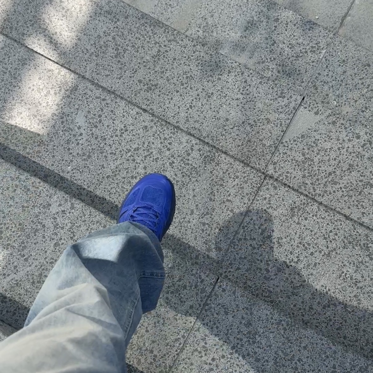 Hoka x Xlim Mafate Speed 2 TS Cobalt Blue 착용 스타일 - 1