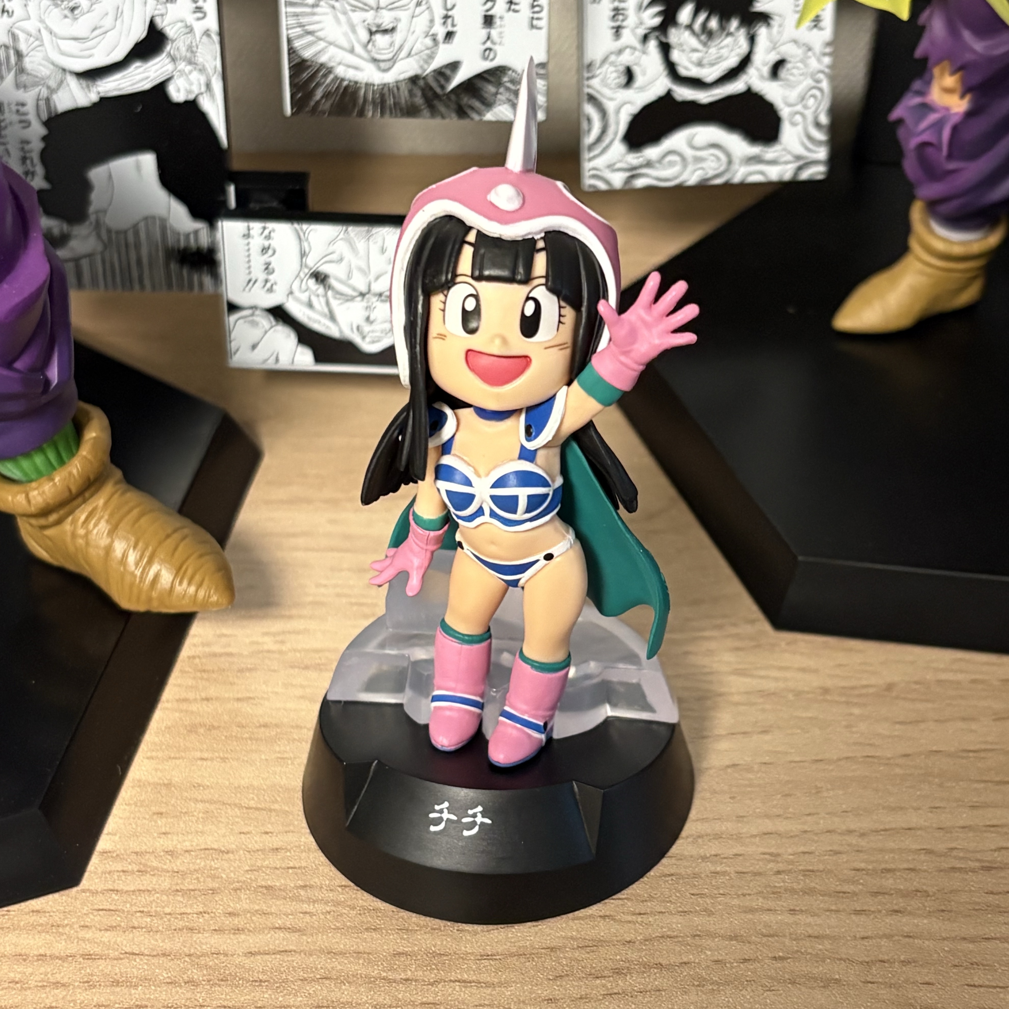 Bandai Ichiban Kuji Dragon Ball Assemble Collection Son Goku's Childhood C Prize Assemble Figure Chi-Chi 착용 스타일