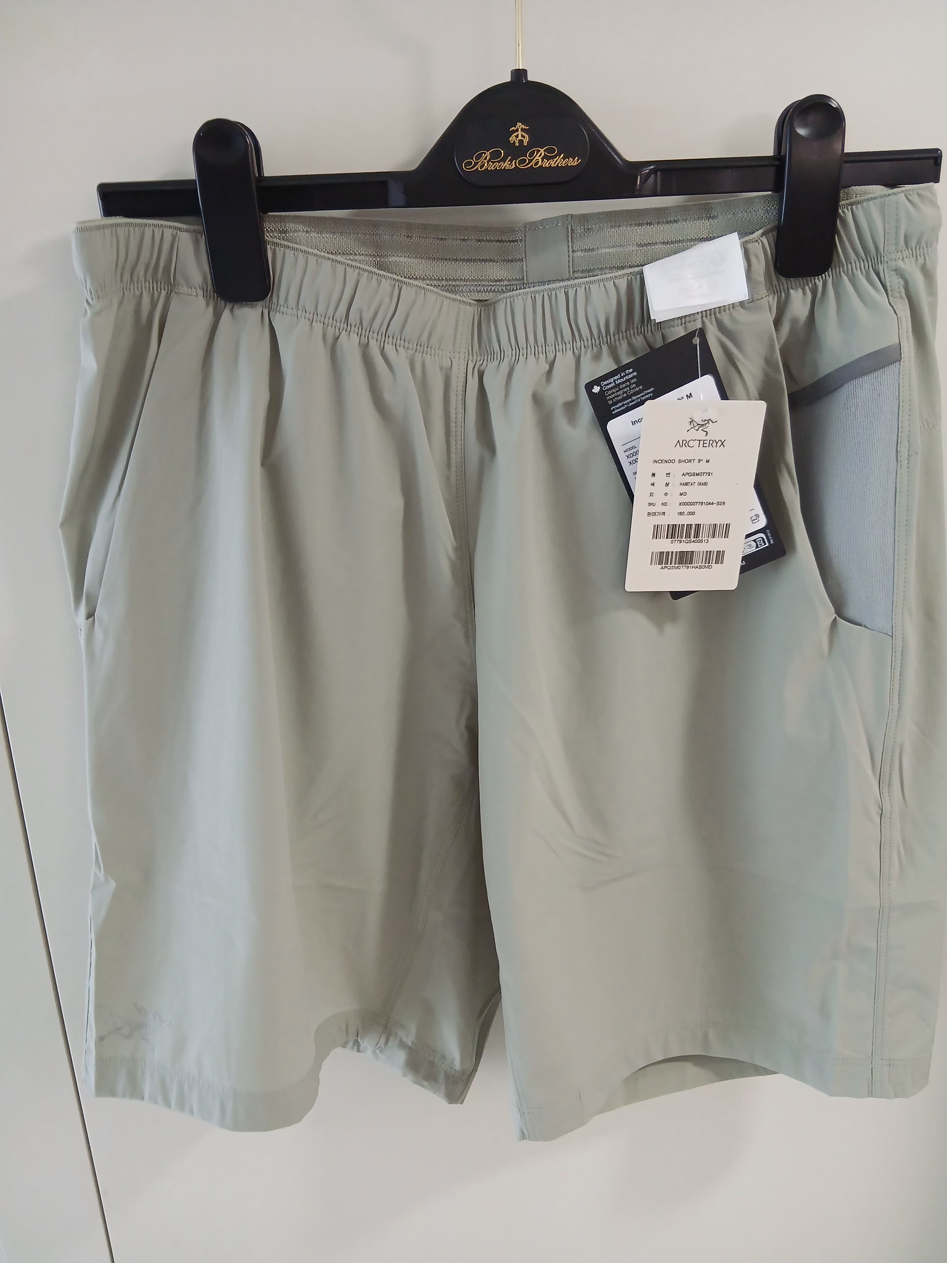 Arc'teryx Incendo Short 9 Inch Habitat 착용 스타일 - 2