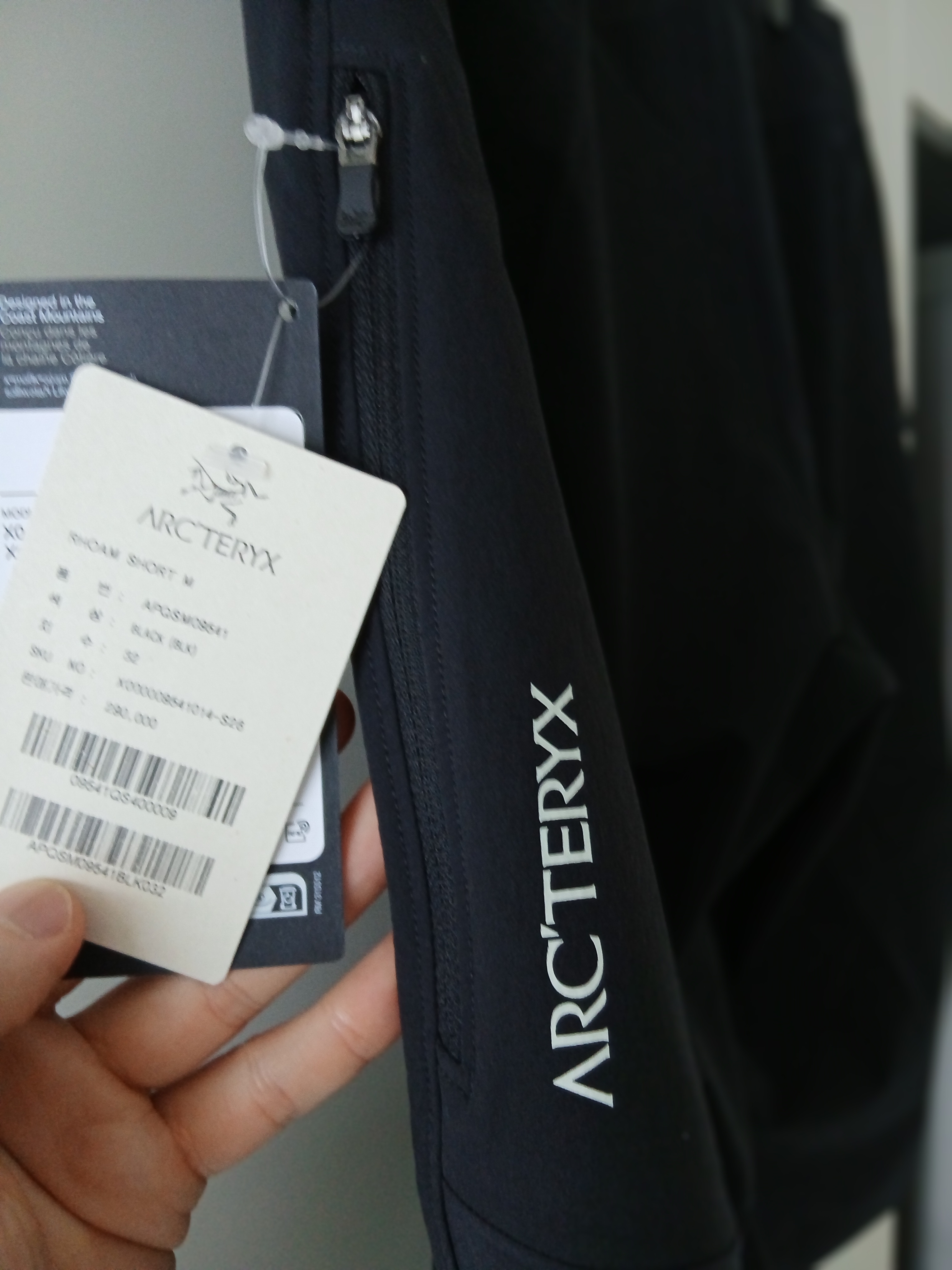 Arc'teryx Rhoam Shorts Black, (W) Arc'teryx Rhoam Shorts Black 착용 스타일 - 5