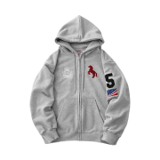 NICKELHOUSE 26 DONKEY ZIP-UP Gray