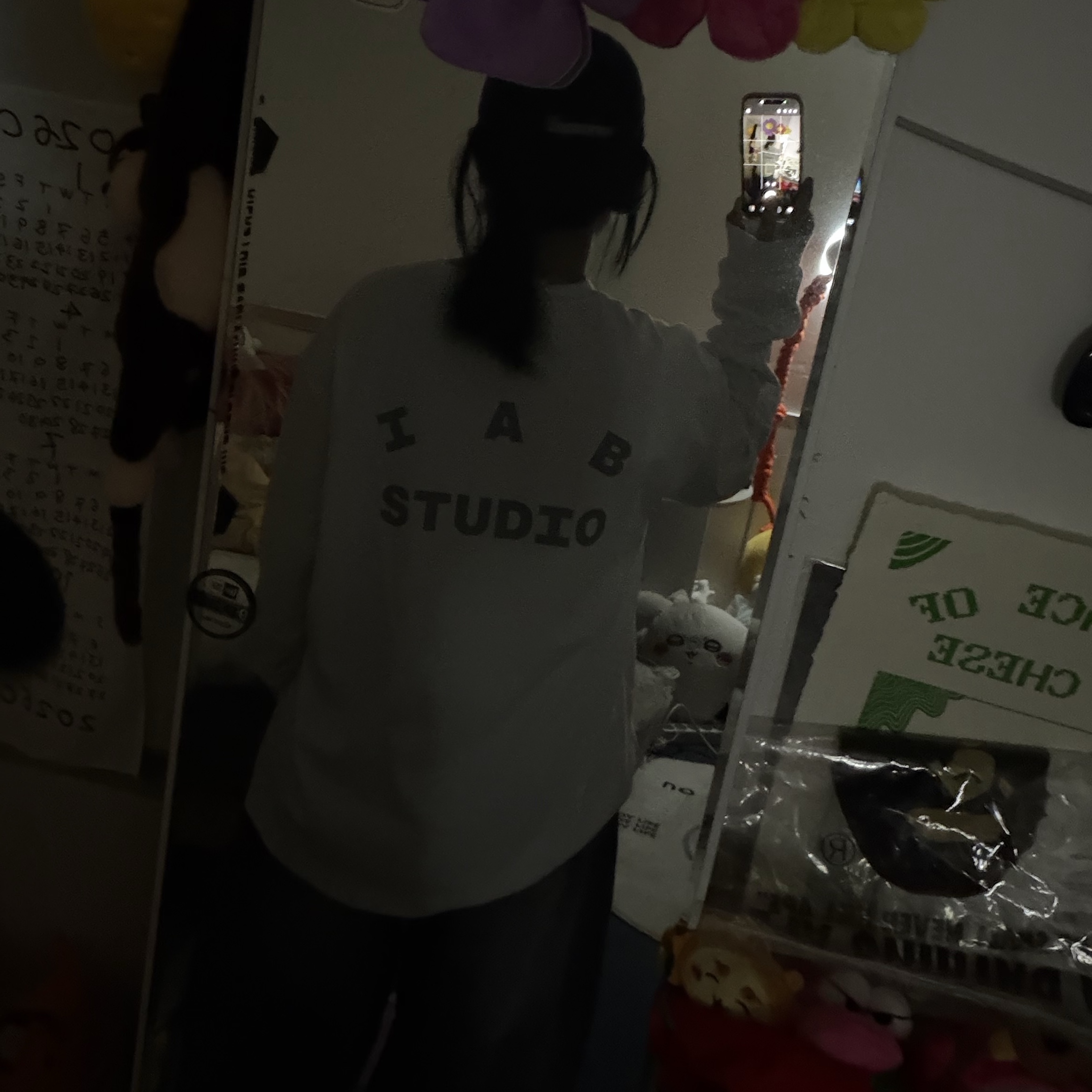 IAB Studio IAB Long Sleeve White - 26SS 착용 스타일 - 2