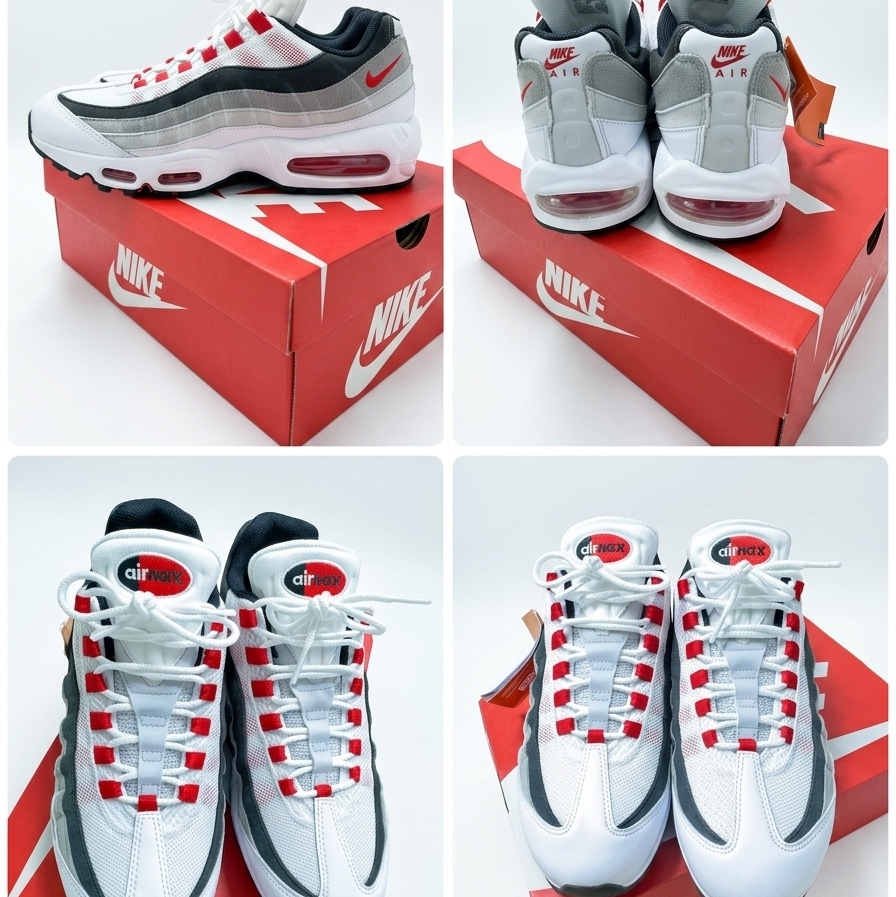 Nike Air Max 95 Big Bubble Comet Red 착용 스타일