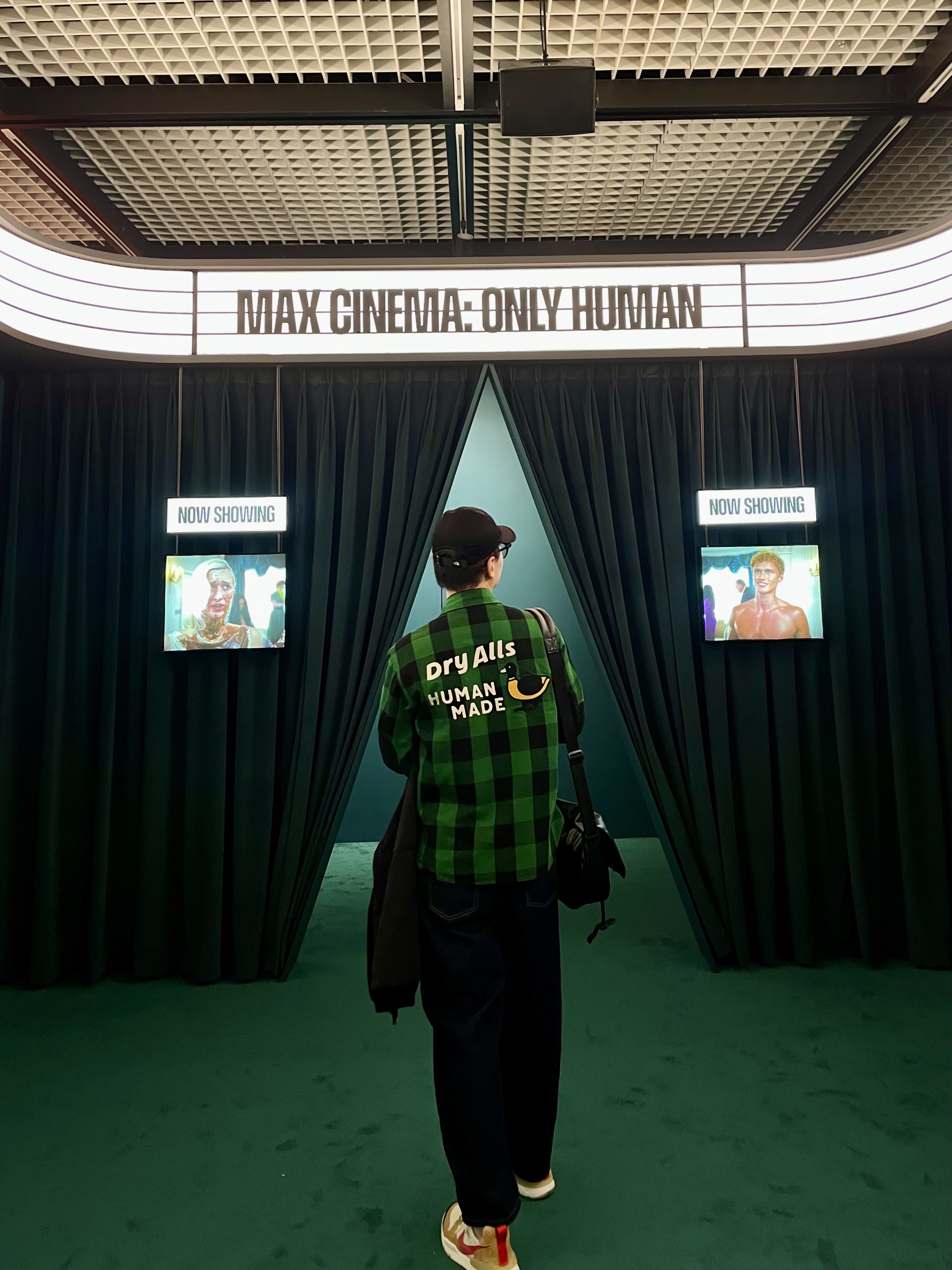 Human Made Check Half-Zip Shirt Green, Nike x Tom Sachs Mars Yard Shoe 3.0 Space Camp 착용 스타일