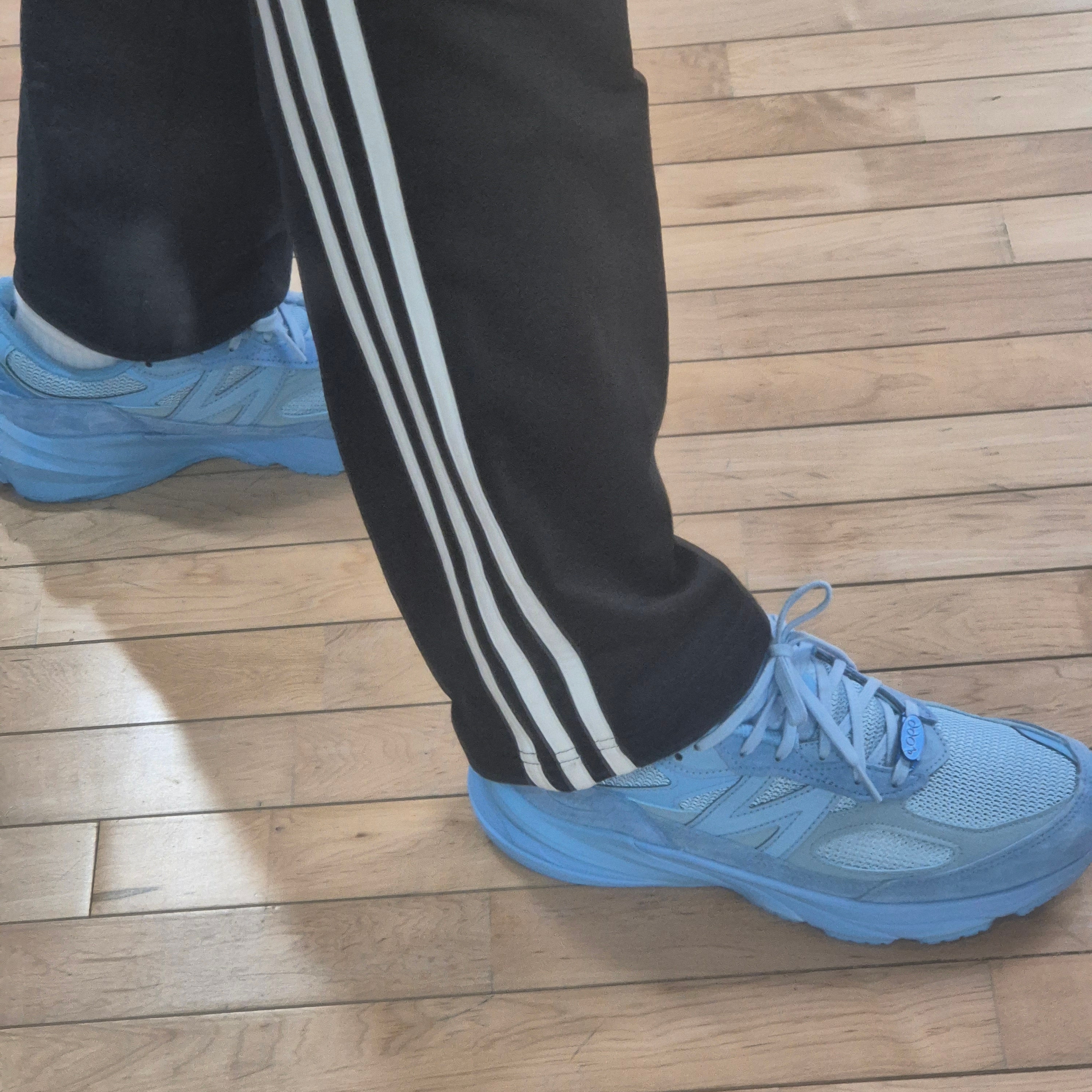 New Balance x Joe Freshgoods 990v6 Made in USA Prom Blue 착용 스타일