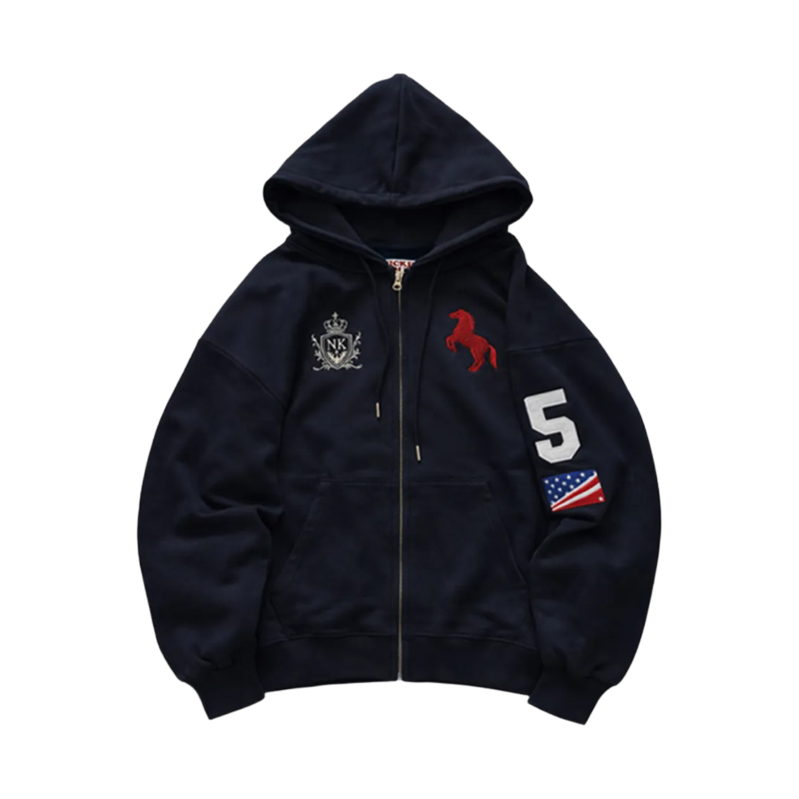 닉켈하우스 26 동키 후드집업(NICKELHOUSE 26 DONKEY ZIP-UP Navy)