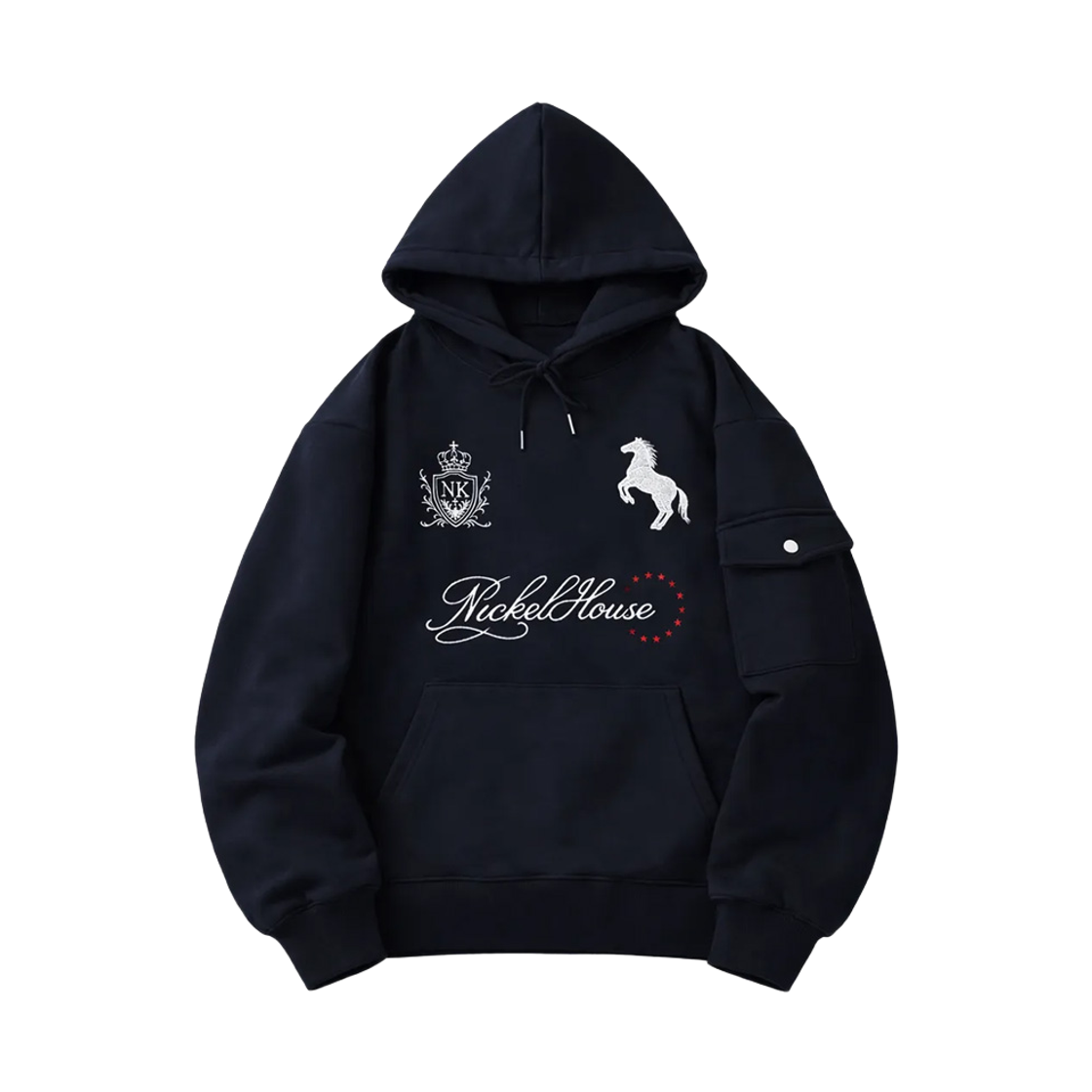 닉켈하우스 26 동키 포켓 후드티 네이비(NICKEL HOUSE 26 DONKEY POCKET HOODIE Navy)