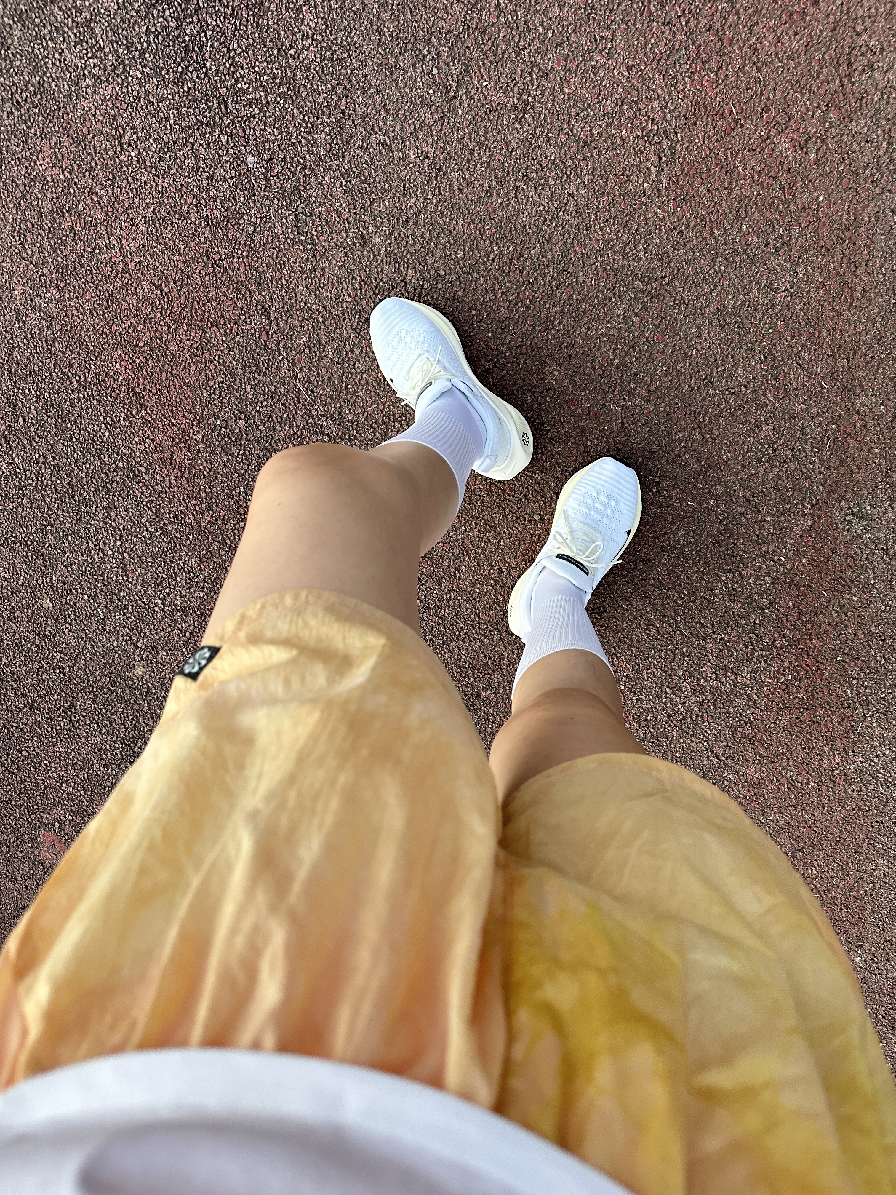 (W) Nike ReactX Infinity Run 4 White Sail 착용 스타일 - 2