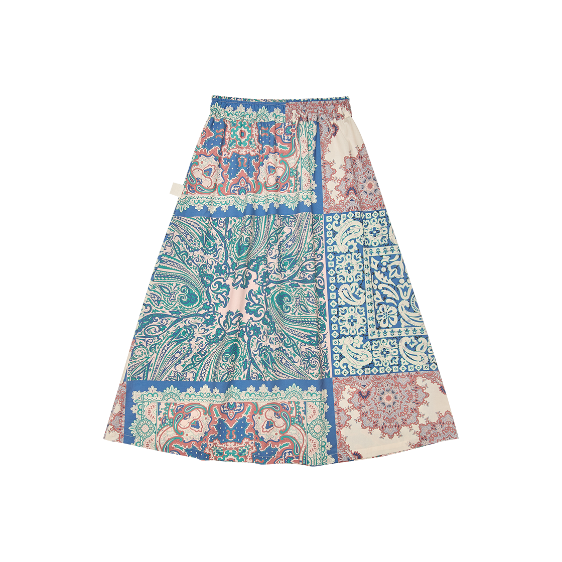 고트 60s 코튼 반다나 스커트 블루((W) GORT 60s Cotton Bandana Skirt Blue) - 2