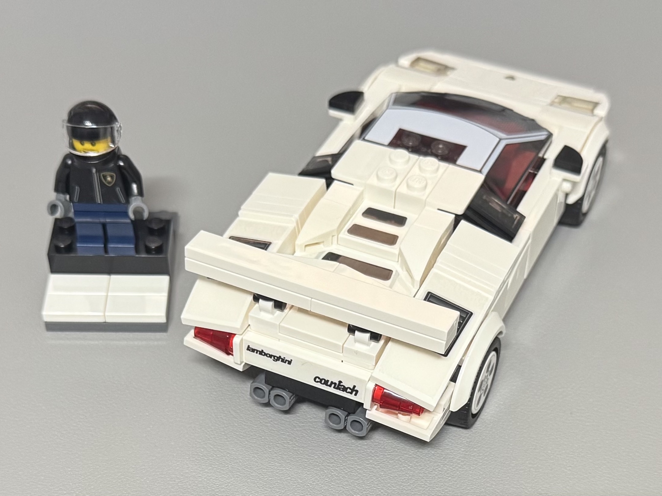 Lego Lamborghini Countach 착용 스타일 - 2