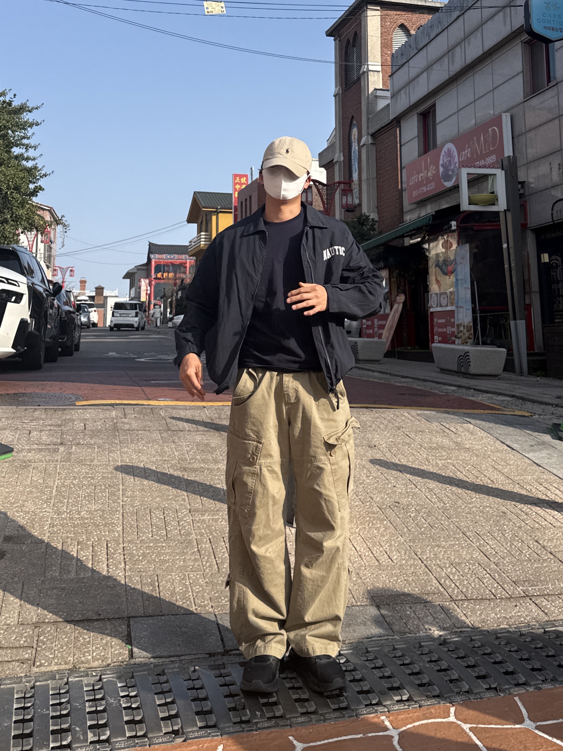 [10%적립] Polo Ralph Lauren Stretch Cotton Twill Ball Cap Navy - 26SS, On Running Cloudmonster All Black 착용 스타일 - 2