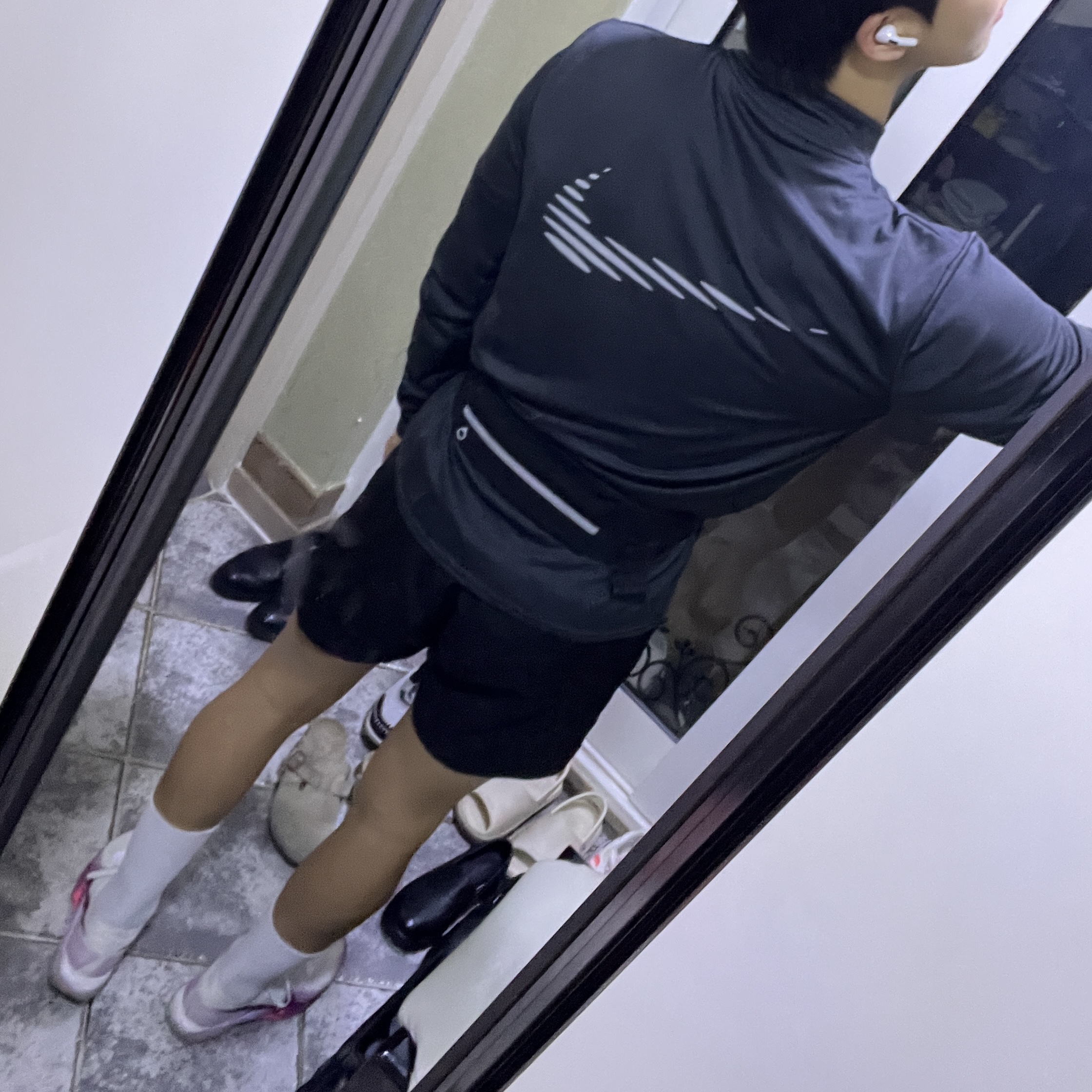 Nike ZoomX Vaporfly Next% 3 White Vivid Purple 착용 스타일 - 1