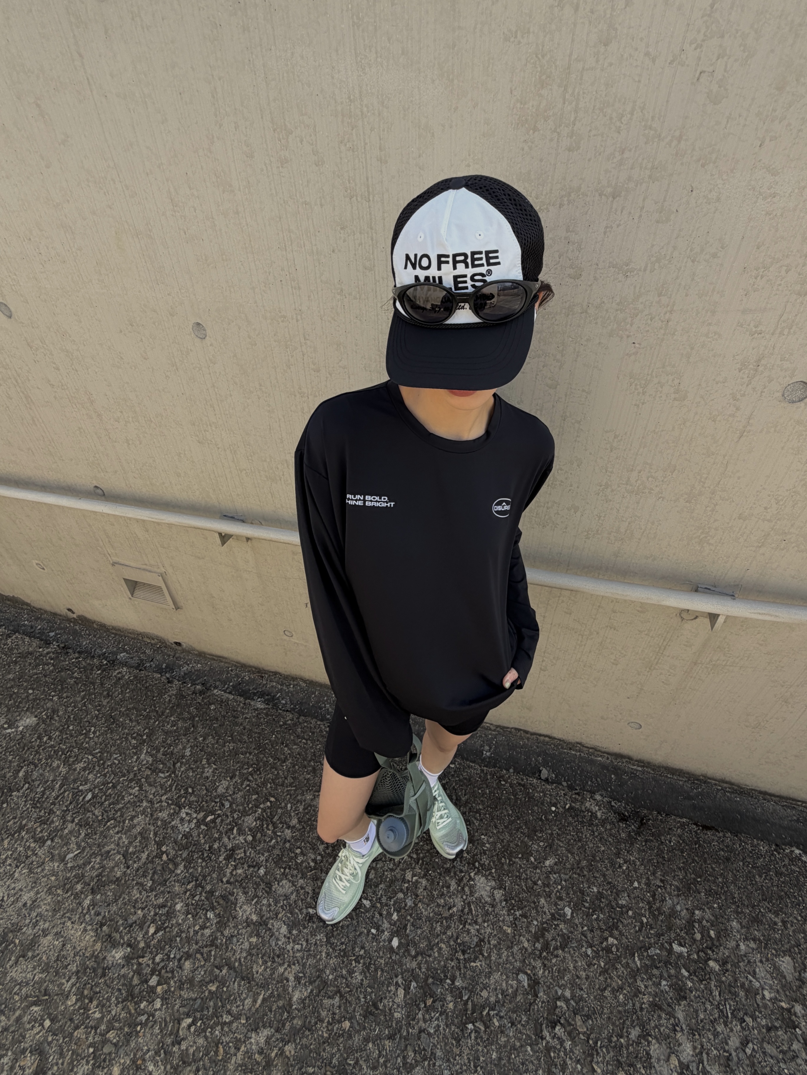 Salomon x MM6 Maison Margiela Spectur 2 Seafoam Green, Salomon Active 3D Bottle Belt Bright Khaki 착용 스타일 - 7
