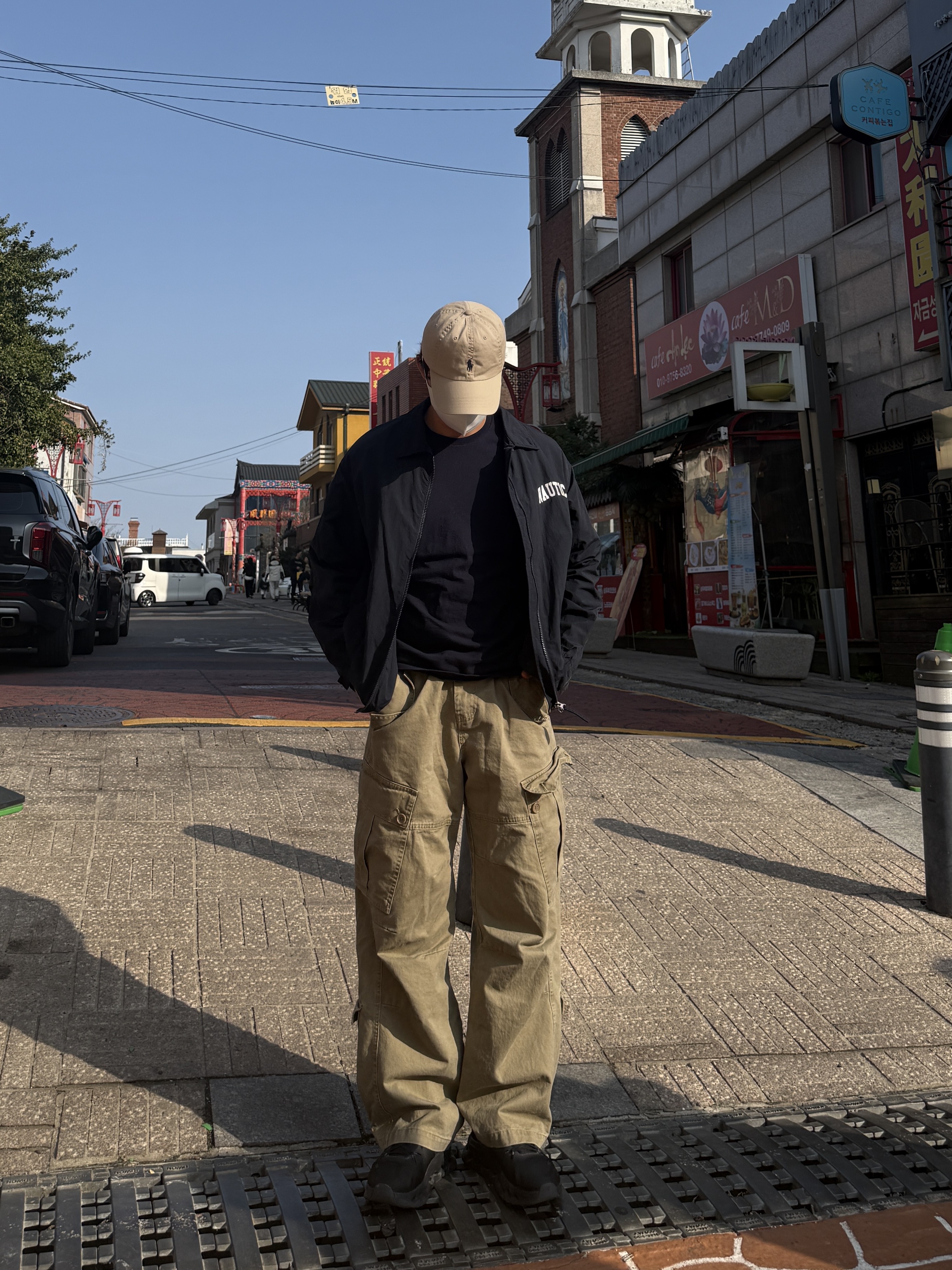 [10%적립] Polo Ralph Lauren Stretch Cotton Twill Ball Cap Navy - 26SS, On Running Cloudmonster All Black 착용 스타일 - 1