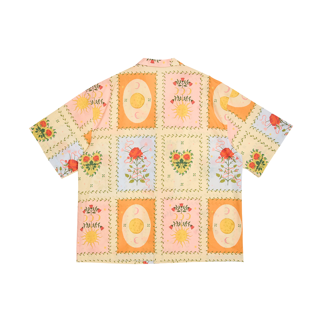 고트 80s 코튼 패턴 하와이안 셔츠 옐로(GORT 80s Cotton Pattern Hawaiian Shirts Yellow) - 2