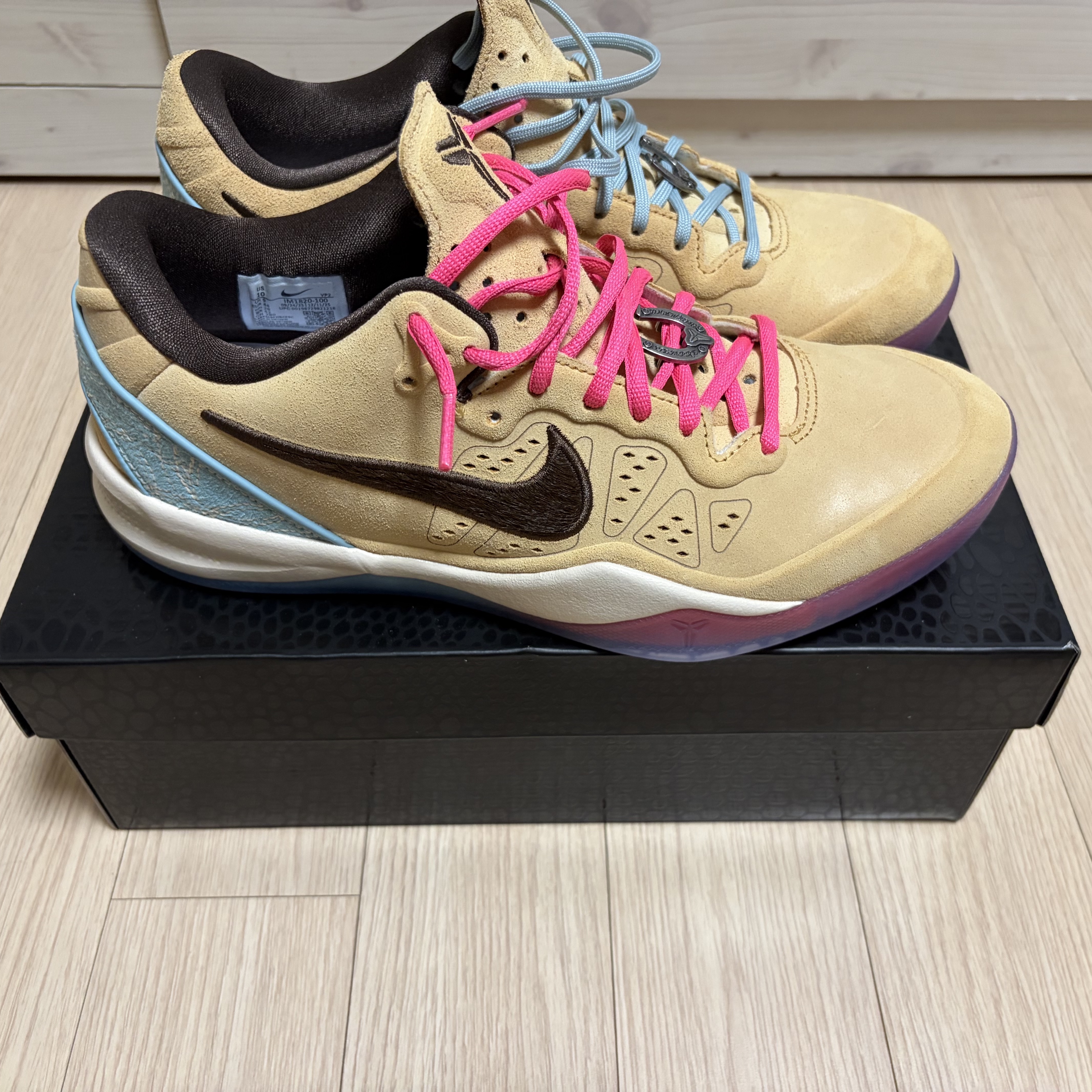 Nike Kobe 8 Protro Siempre Mio Twine and Baroque Brown 착용 스타일