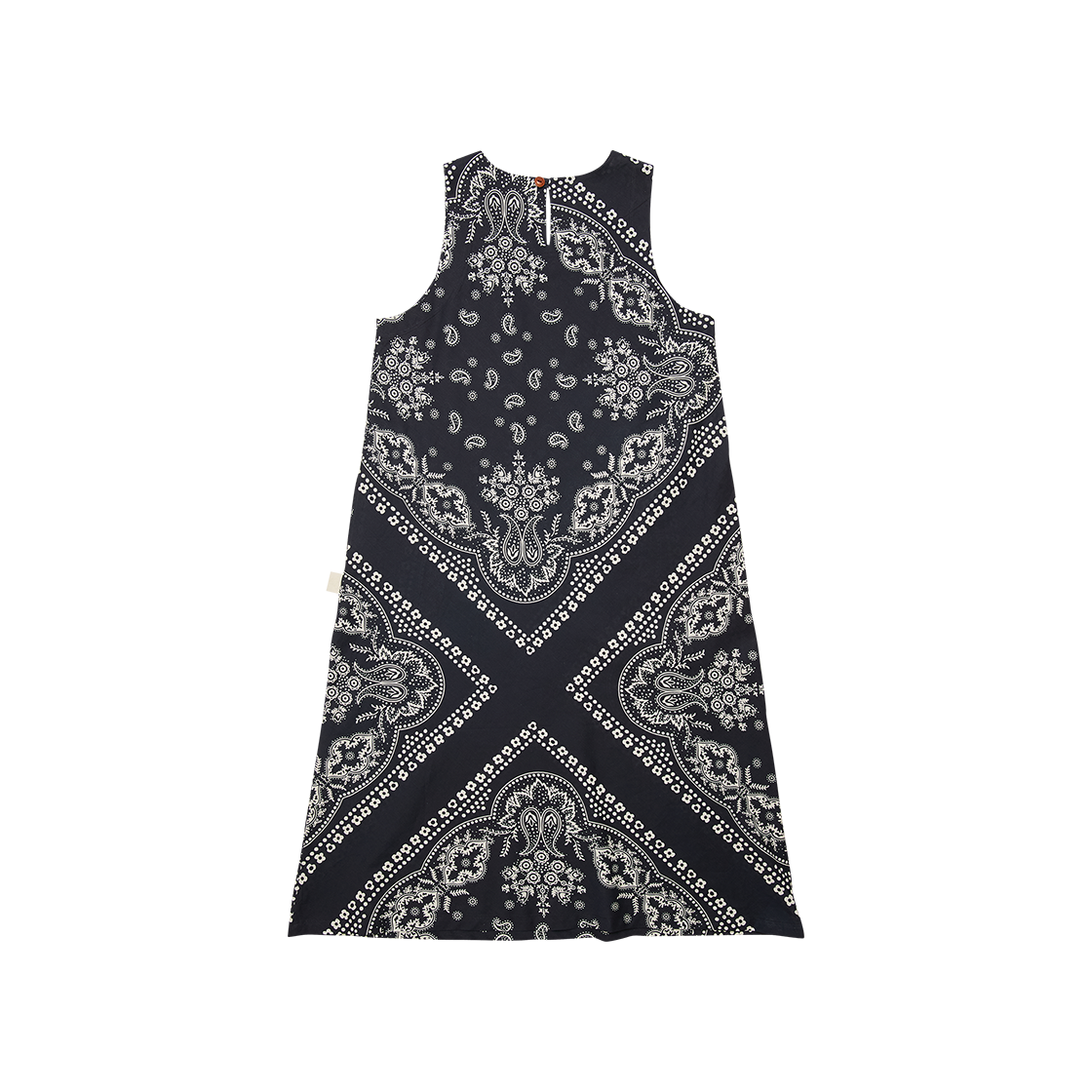 고트 반다나 롱 드레스 & 세일러 카라 네이비((W) GORT Bandana Long Dress & Sailor Collar Navy) - 6