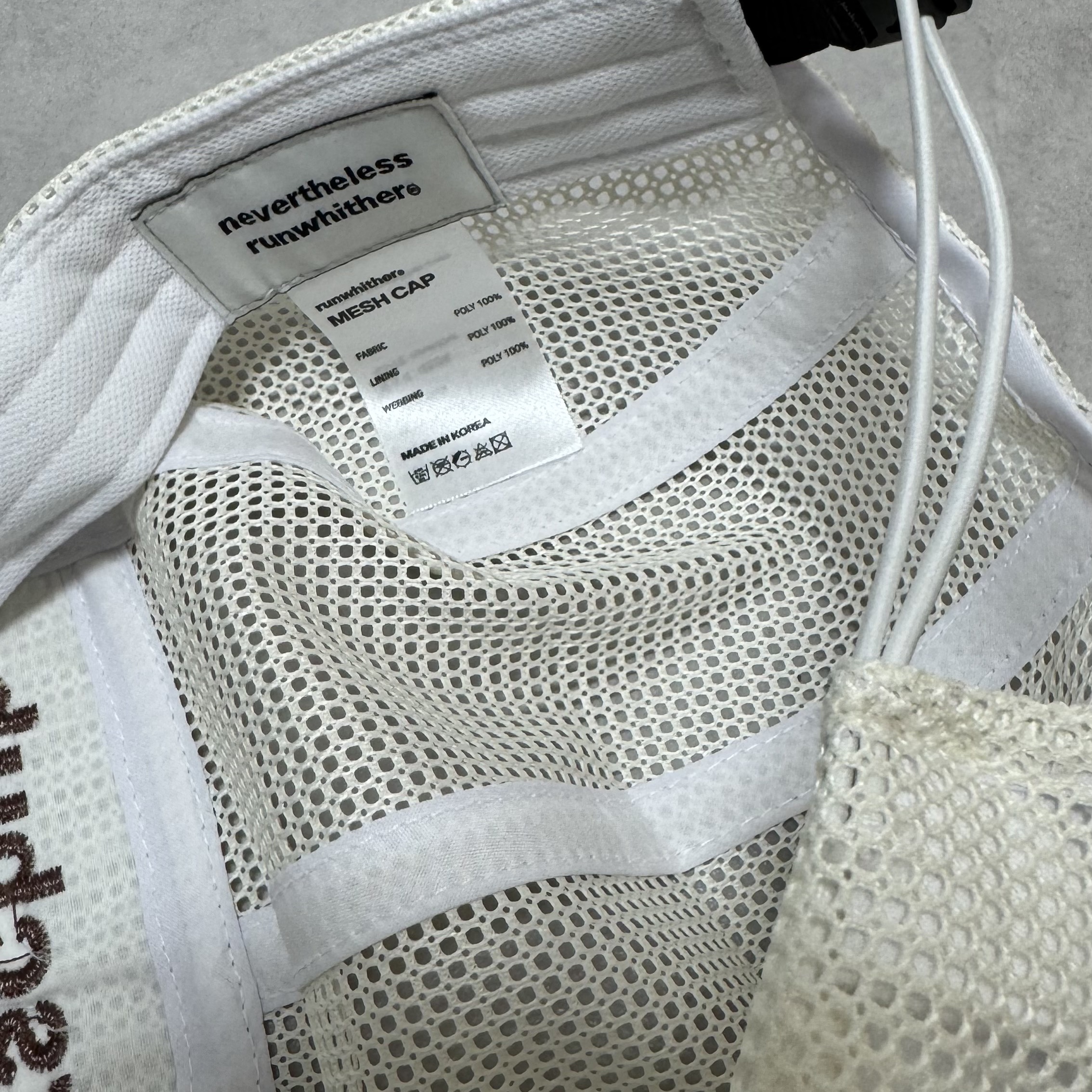 [KREAM 단독] RWR x MEHR Mesh Cap Ivory, [KREAM 단독] VVM ON,UP,IN Energy 3set 착용 스타일 - 4