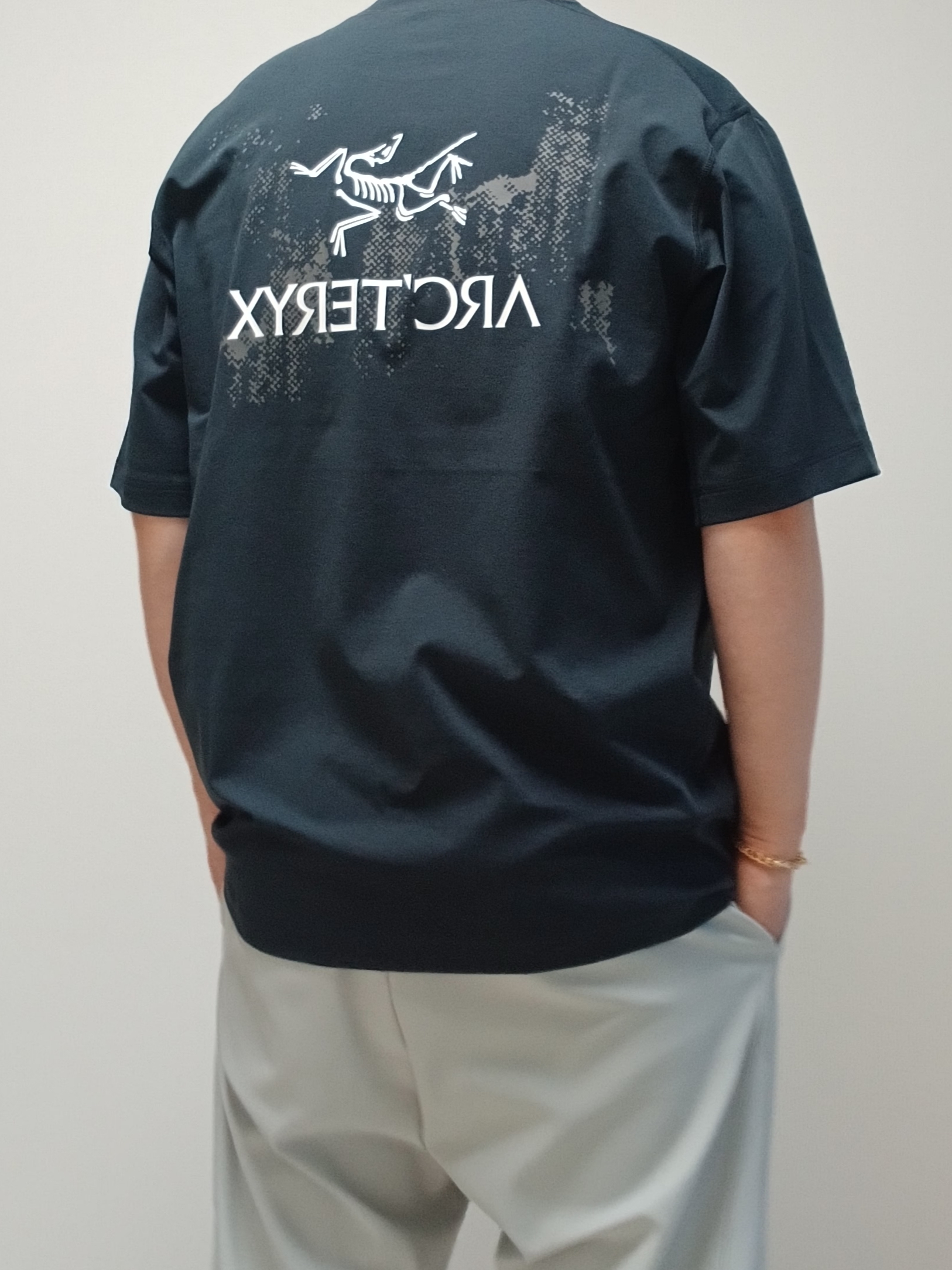 Arc'teryx Envoy Grand Wall SS T-Shirt Orion 착용 스타일 - 1