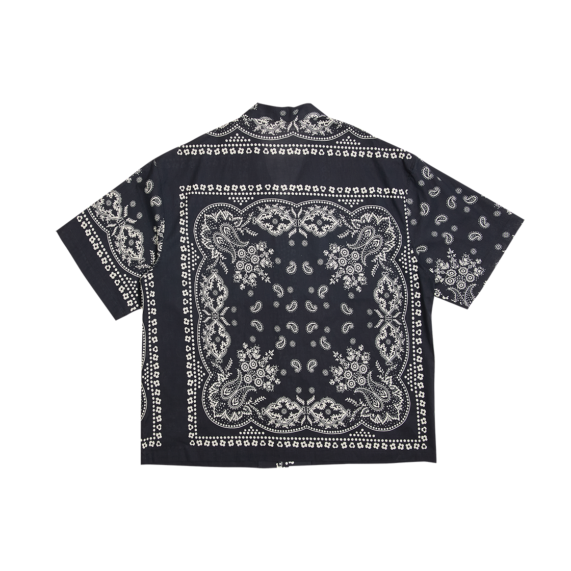 고트 60s 코튼 반다나 하와이안 셔츠 네이비(GORT 60s Cotton Bandana Hawaiian Shirts Navy) - 2