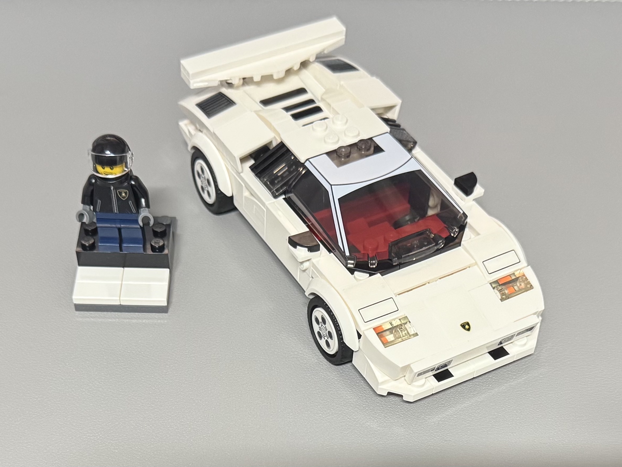 Lego Lamborghini Countach 착용 스타일 - 1