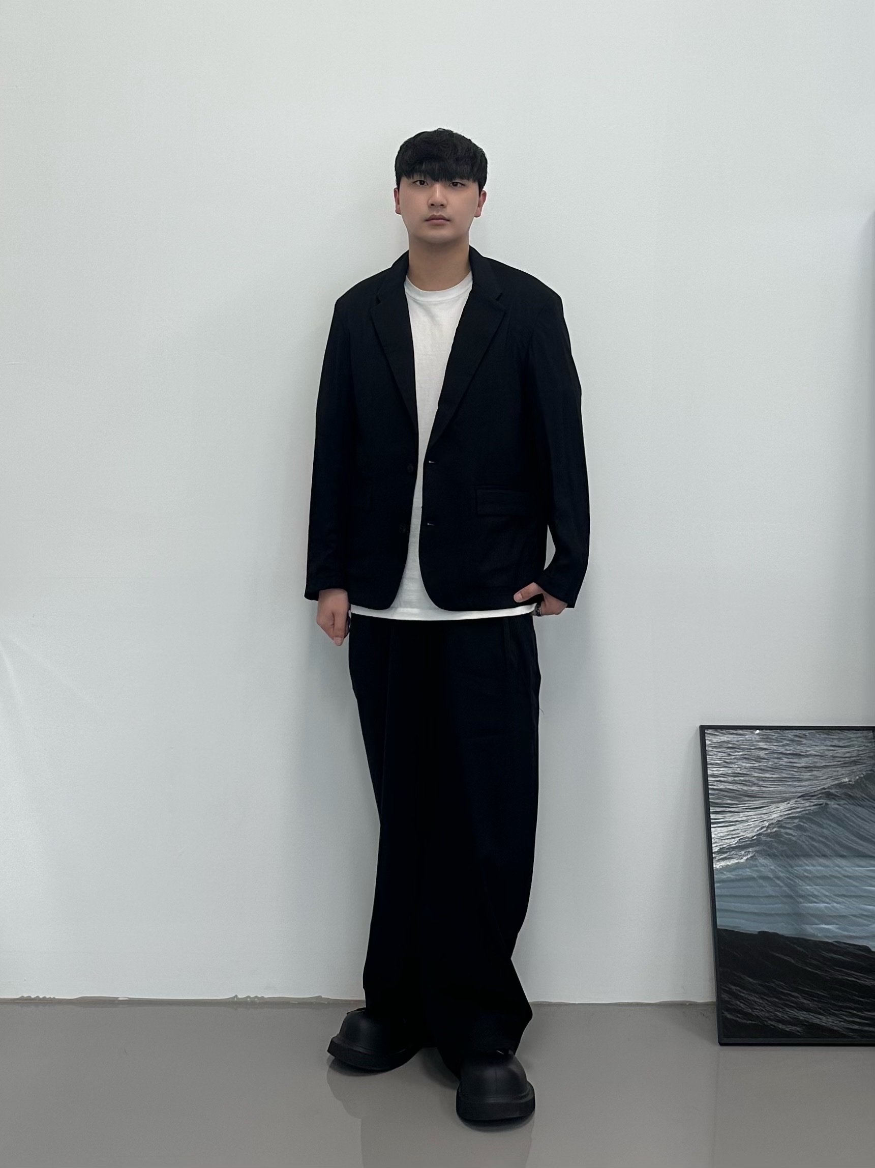 Balenciaga Steroid Derby Black 착용 스타일
