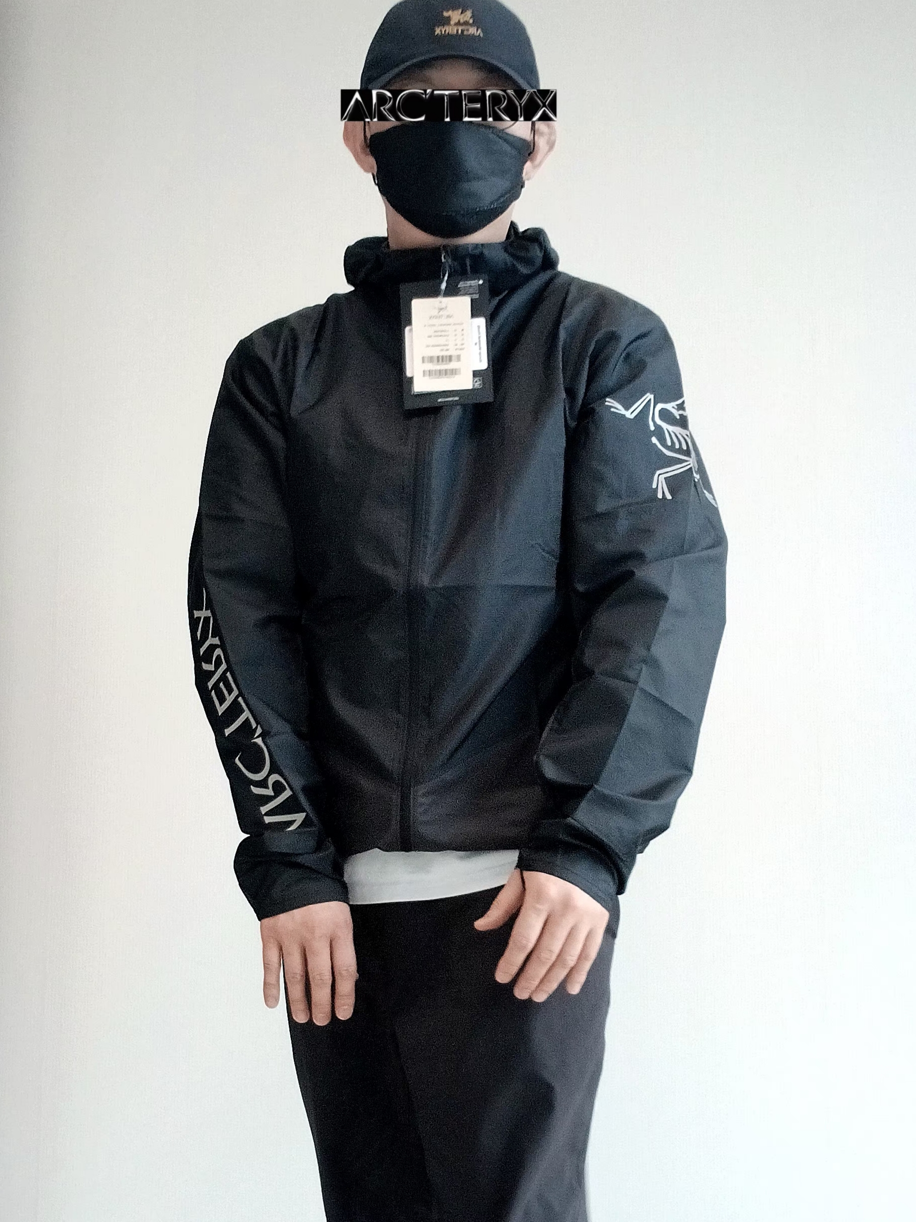 Patagonia Terrebonne Joggers Black, Arc'teryx Bird Word Cap 24K Black 착용 스타일 - 7