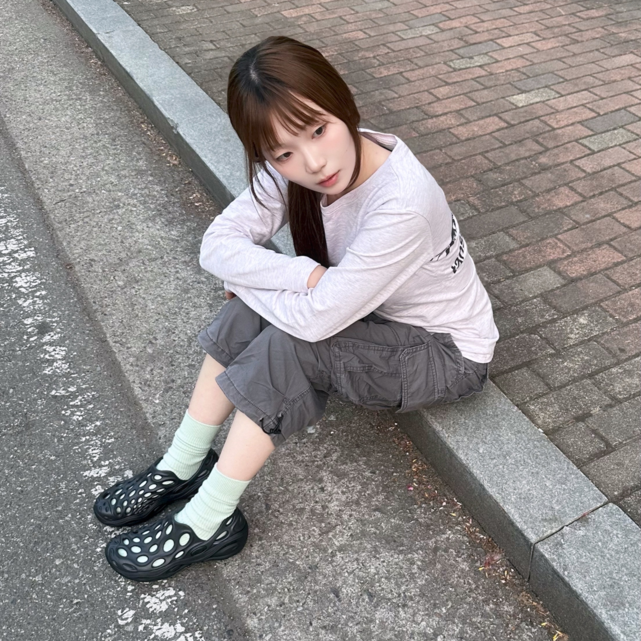[1TRL] Merrell Hydro Next Gen Moc SE Triple Black - 26SS 착용 스타일 - 1