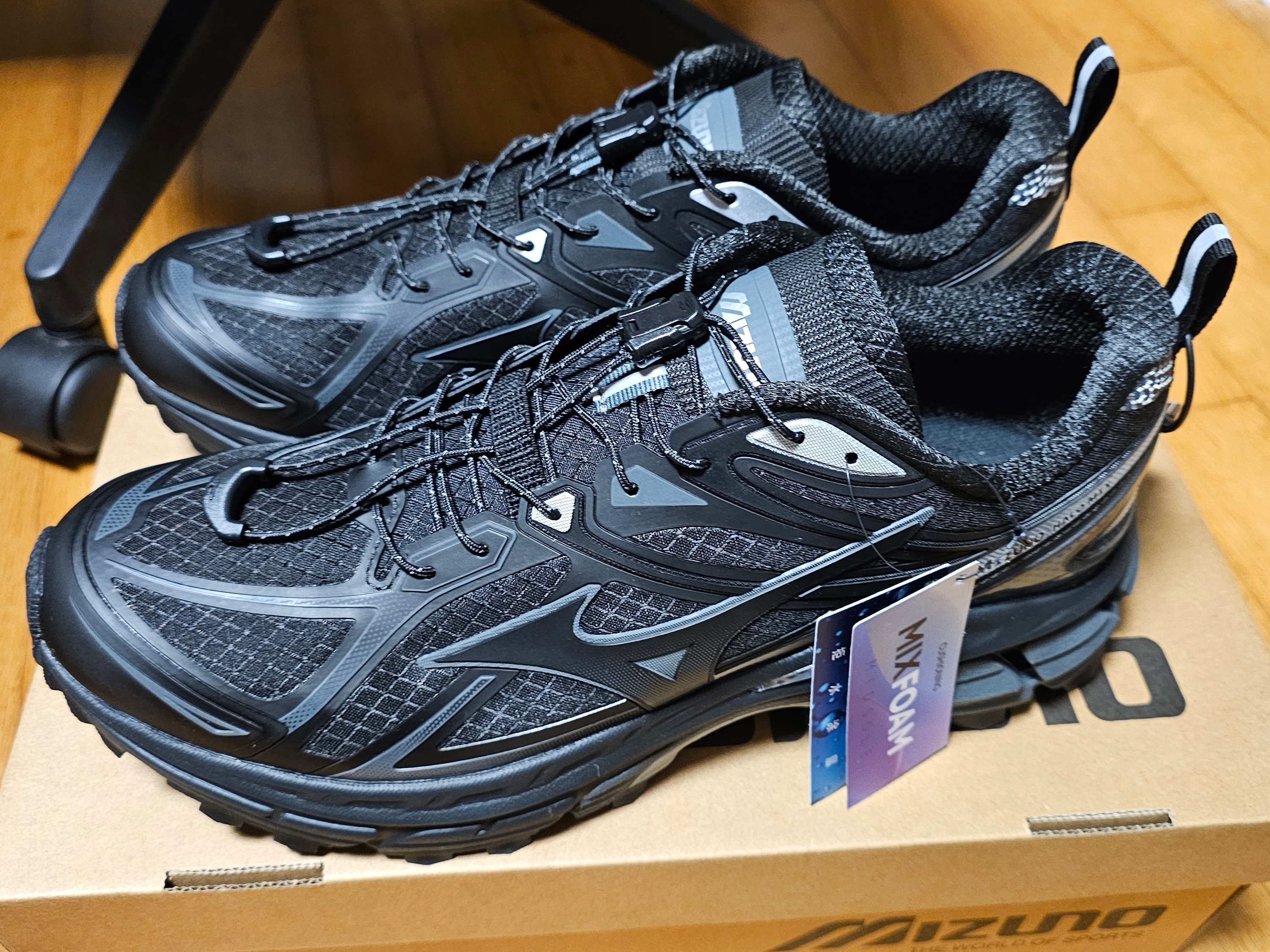 Mizuno Halo Mix TL Black Silver 착용 스타일
