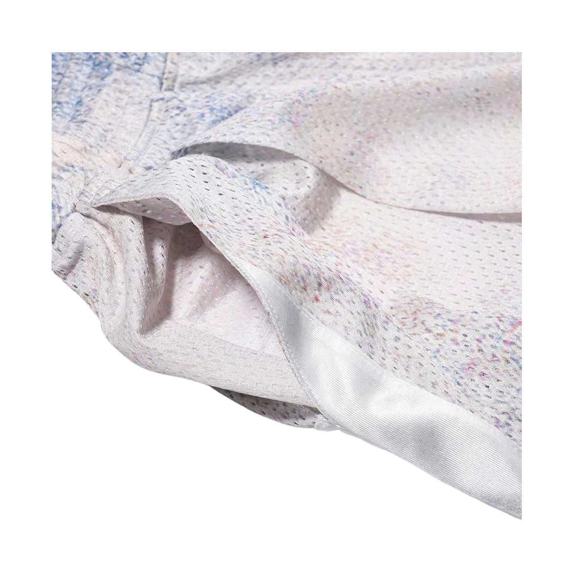비에스래빗 컬러 블록 메쉬 트랙 숏팬츠 스카이(Bsrabbit Color-Block Mesh Track Shorts Sky) - 5