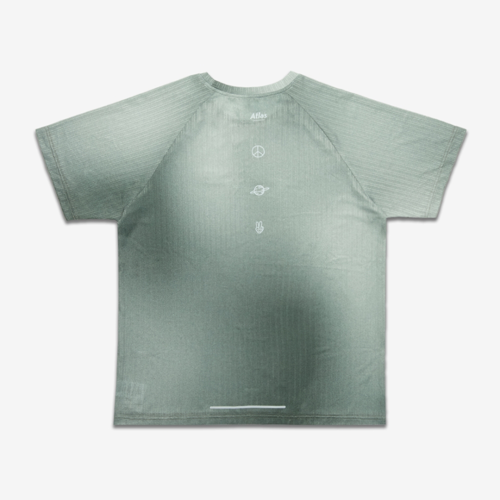 아틀라스 콜렉티프 에리아 울트라 남성 레이스 티셔츠 올리브(Atlas COLLECTIF Aeria Ultra MENS Race T-Shirt OV) - 2