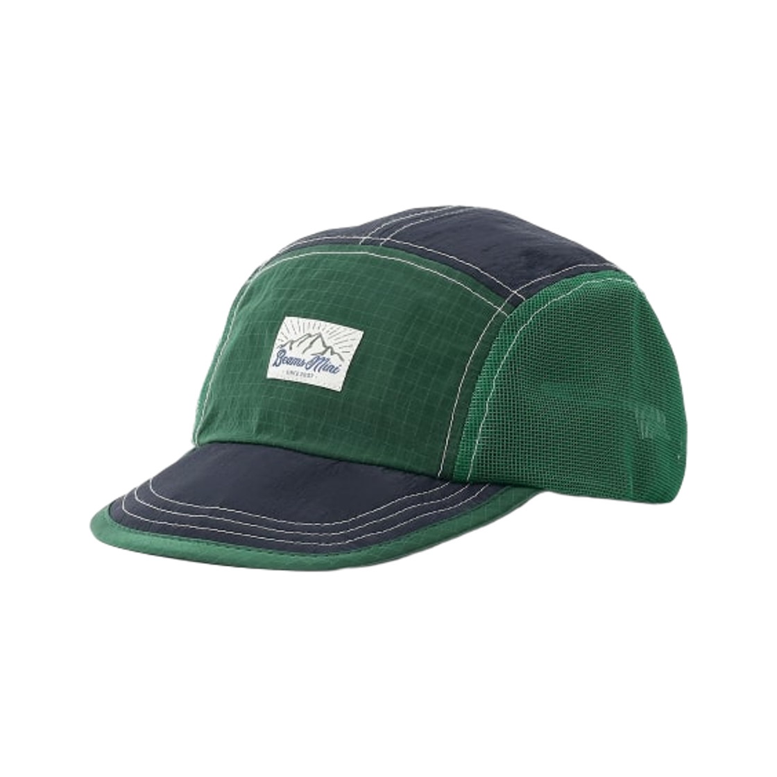 (키즈) 빔즈 미니 메쉬 젯 캡 네이비((Kids) Beams Mini Mesh Jet Cap Navy) - 1