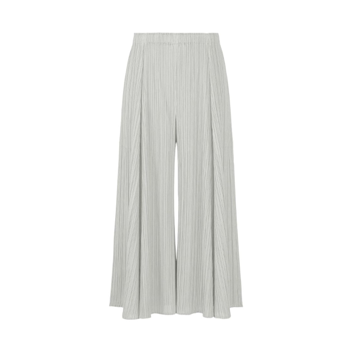 PP61-JF283-11 (W) Pleats Please Issey Miyake Mellow Pleats Pants Cool Gray