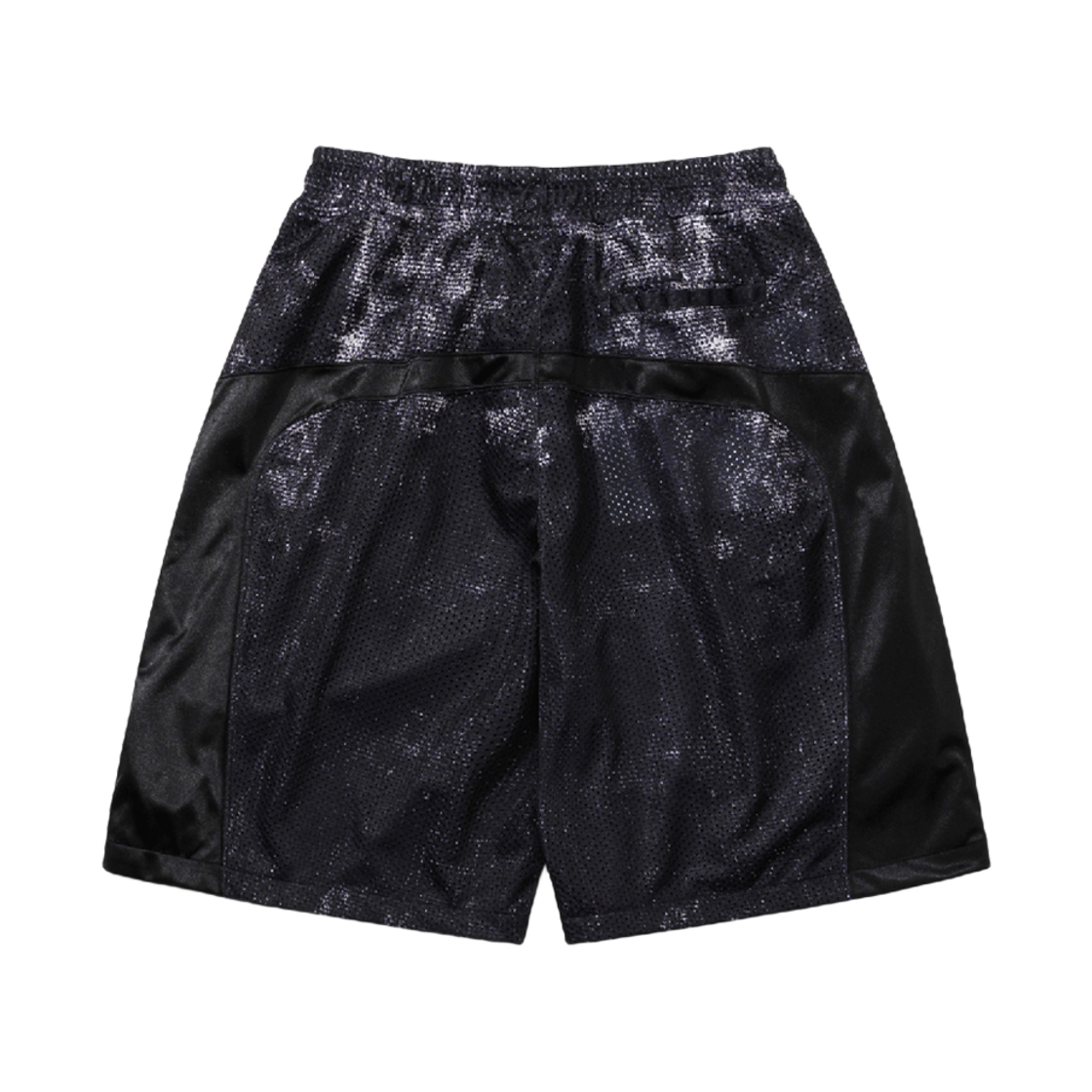 비에스래빗 컬러 블록 메쉬 트랙 숏팬츠 블랙(Bsrabbit Color-Block Mesh Track Shorts Black) - 2