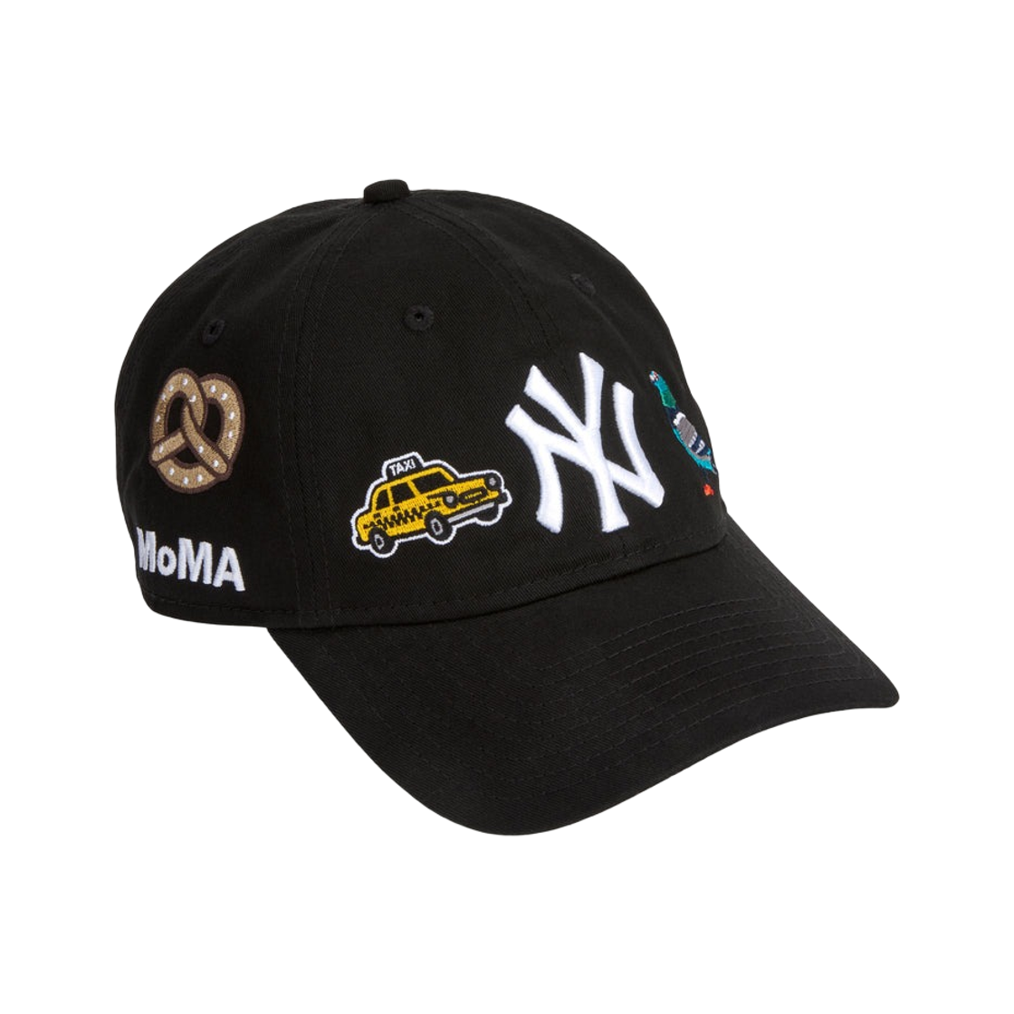 29787-178021 New Era x MoMA New York Yankees NYC Icons Adjustable Baseball Cap Black