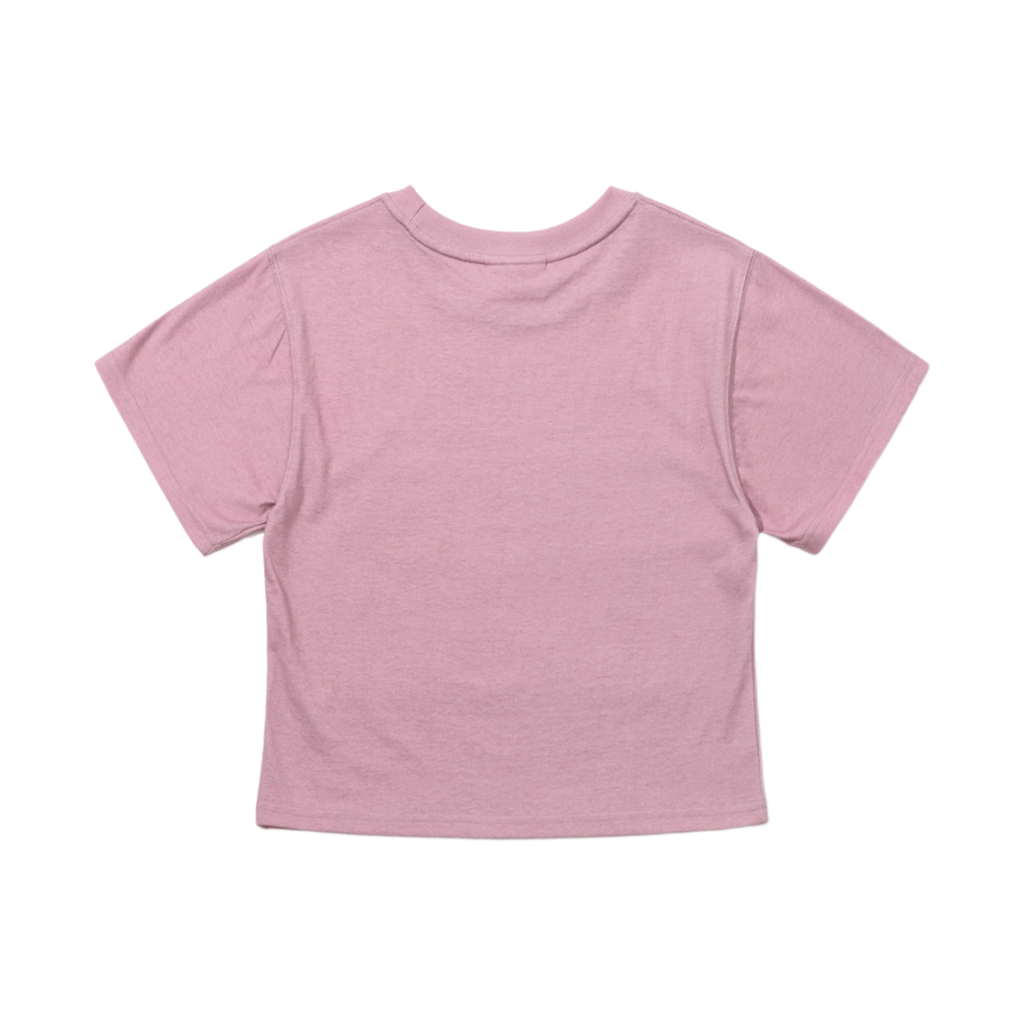 비에스래빗 스타버스트 로고 우먼스 세미 크롭 반팔티셔츠 핑크(Bsrabbit Starburst Logo Women's Semi Crop SST Pink) - 2