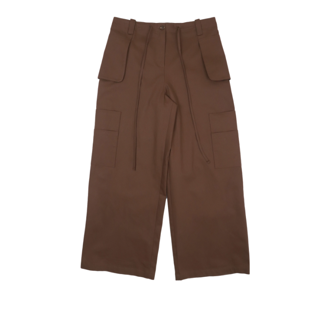 미와이후 아웃사이드 카고 팬츠 브라운(Miyhoo Outside Wide Cargo Pants Brown)