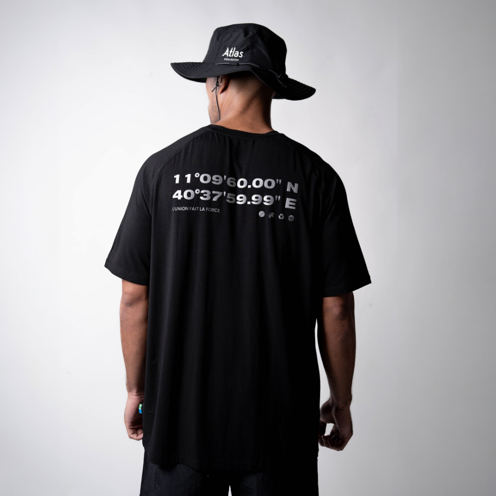아틀라스 콜렉티프 유니온 에센셜 공용 티셔츠 블랙(Atlas COLLECTIF Union Essentials UNISEX T-Shirt BK) - 6