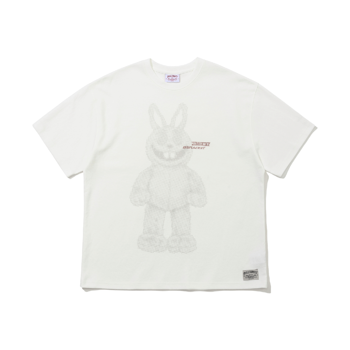 BSR26SSTS016 Bsrabbit Big Trippy Rabbit SST White
